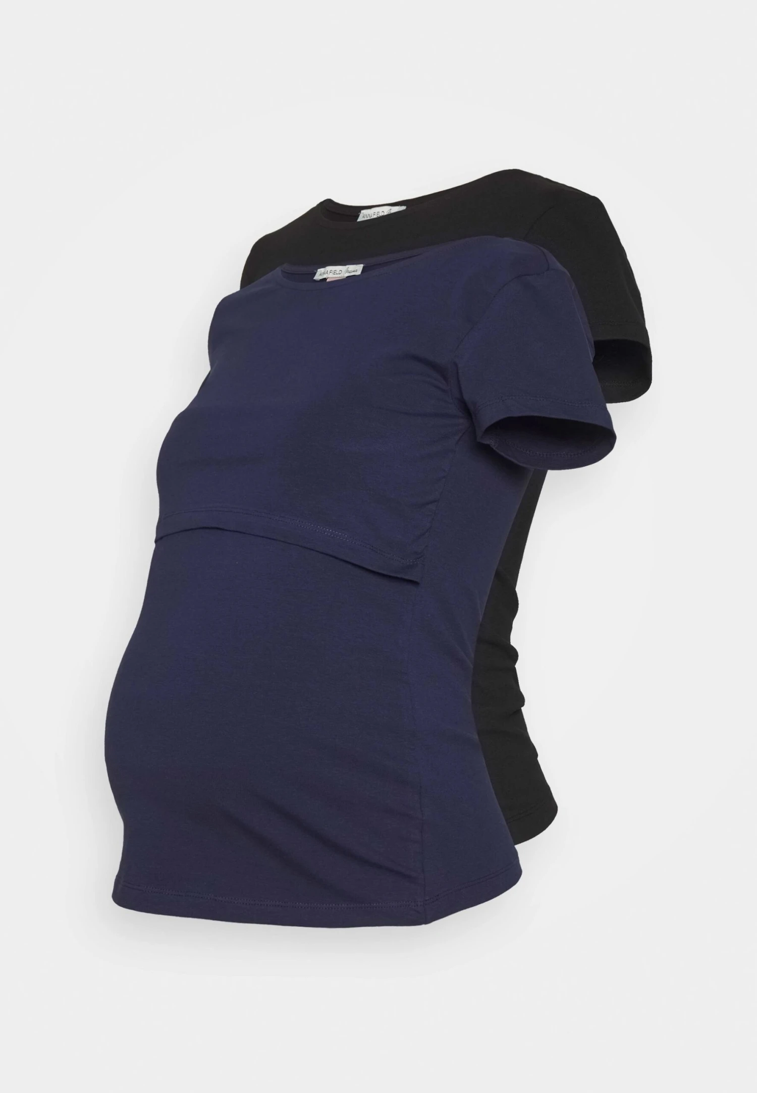 NURSING 2er PACK - Basic T-shirt - T-shirt Basic - Dark Blue/black - obrazek 6