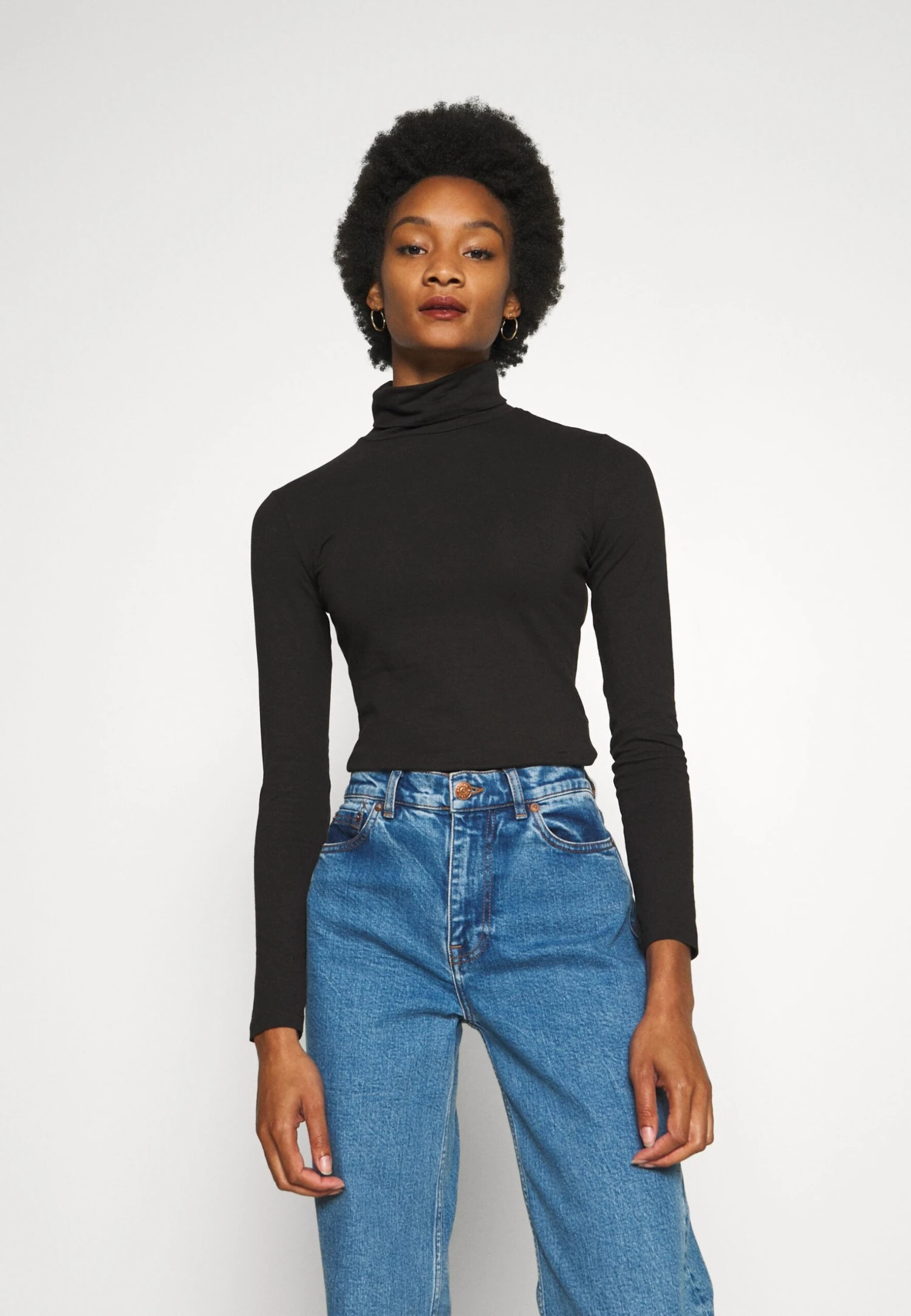 Anna Field 2 PACK - Bluzka Z Długim Rękawem - Black - obrazek 2