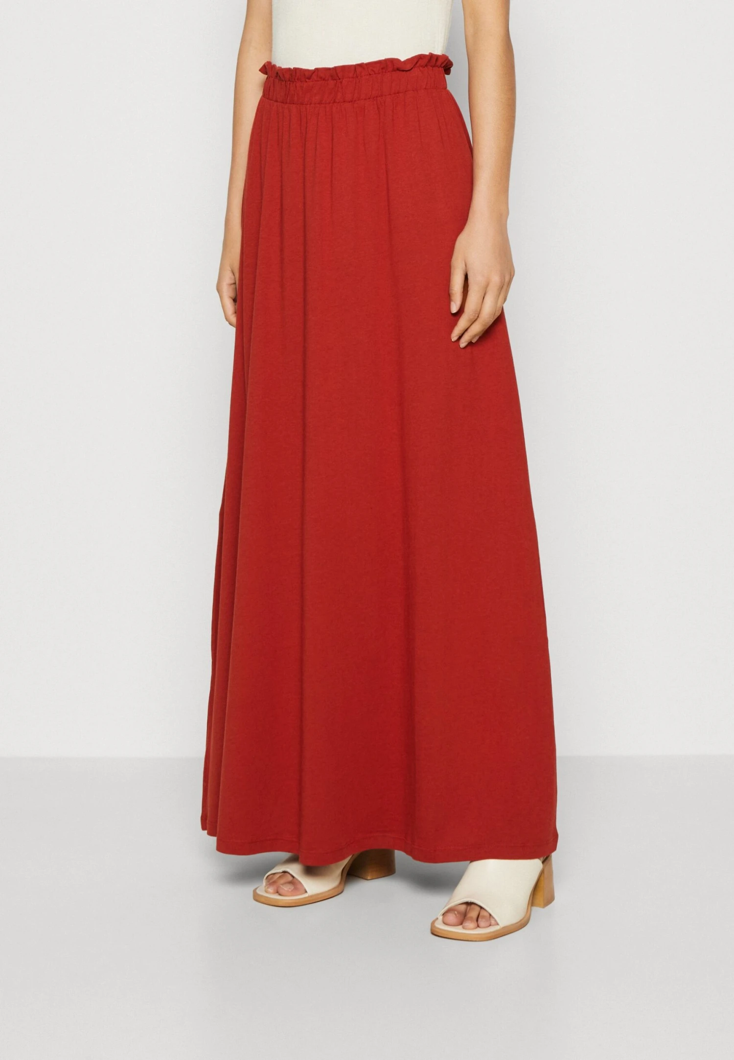 Anna Field Długa Spódnica - Ochre