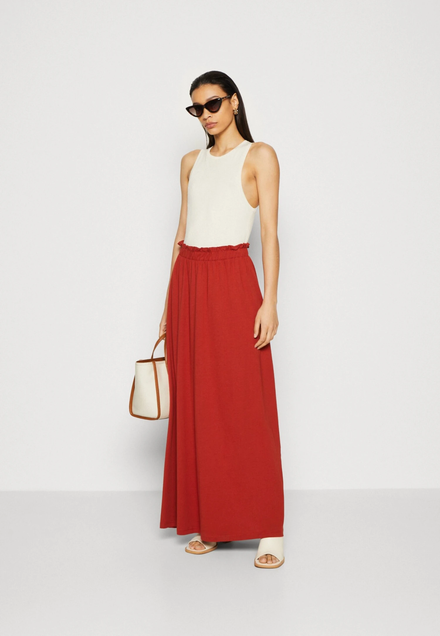 Anna Field Długa Spódnica - Ochre - obrazek 2