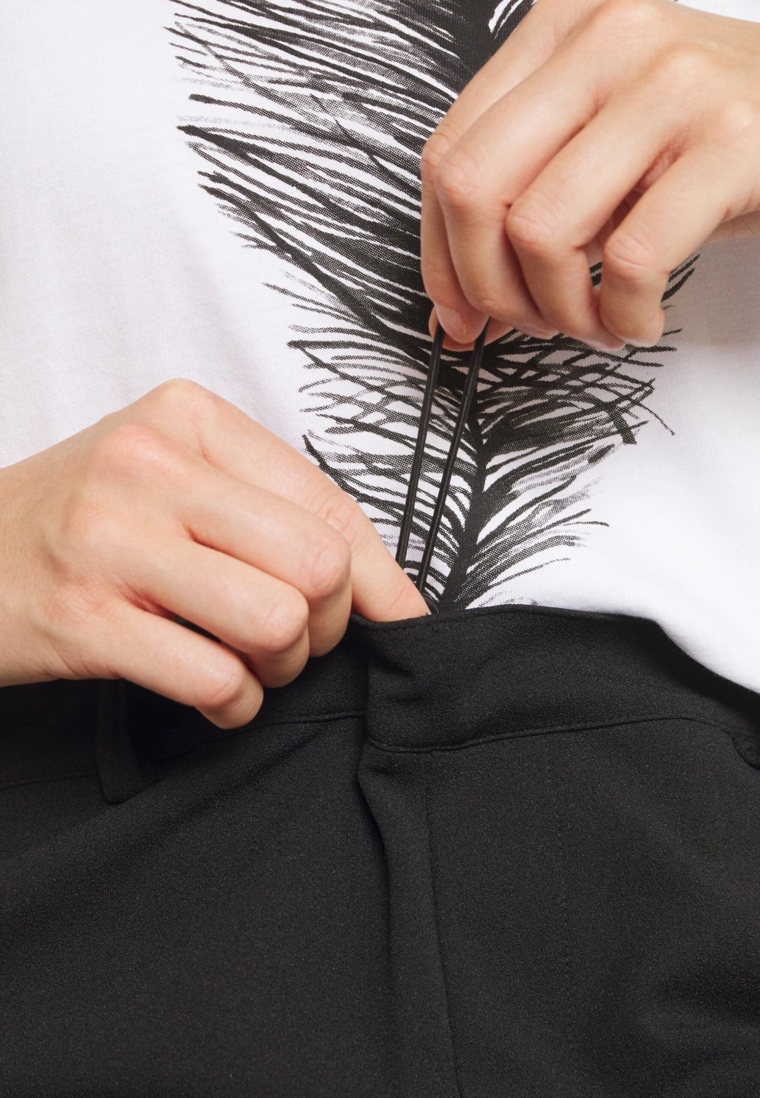 Anna Field Spodnie Materiałowe - Black - obrazek 6