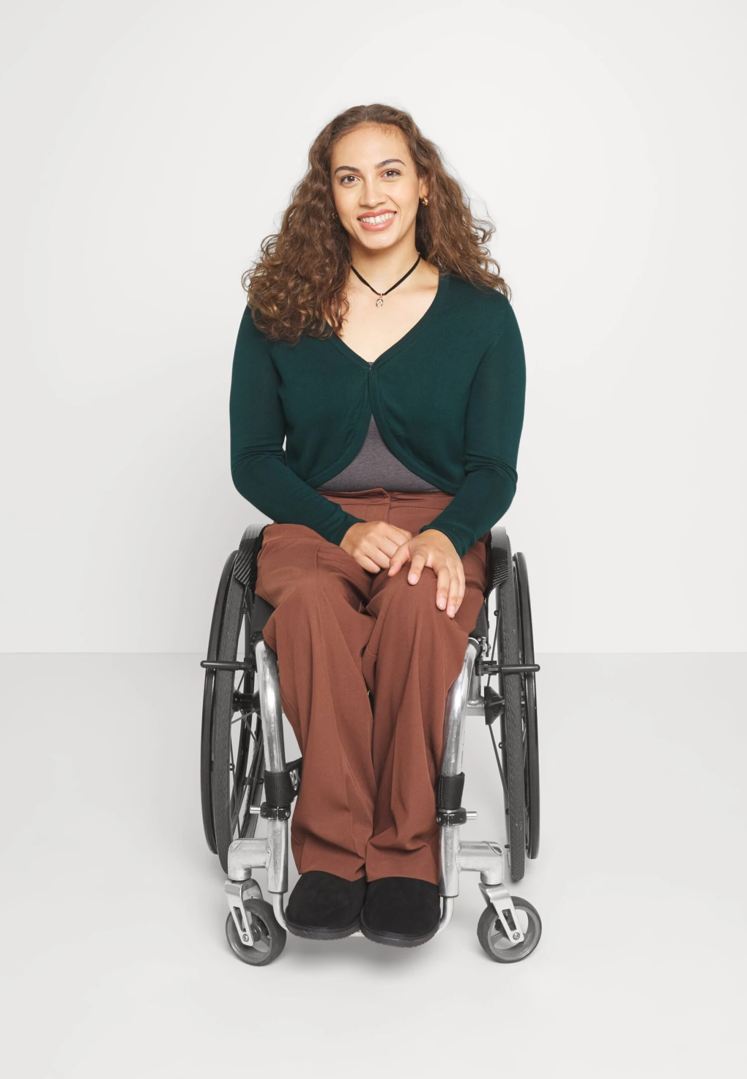 Anna Field Kardigan - Dark Green - obrazek 5