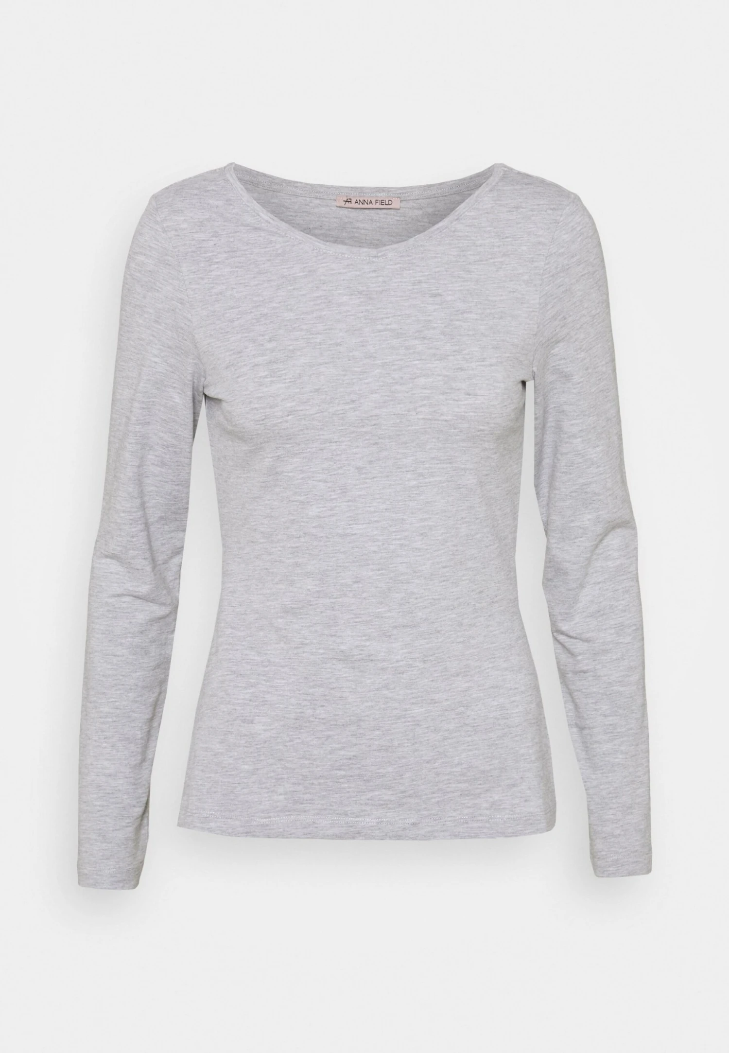 Anna Field 2 PACK - Bluzka Z Długim Rękawem - Dark Blue/mottled Light Grey - obrazek 4