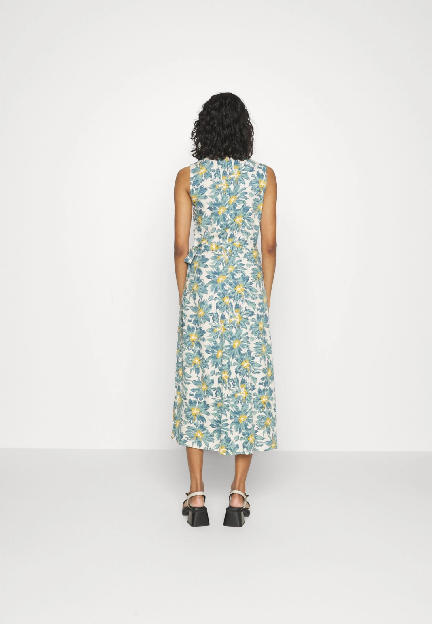 Anna Field WOVEN WRAP DRESS - Sukienka Letnia - Multi/green - obrazek 4