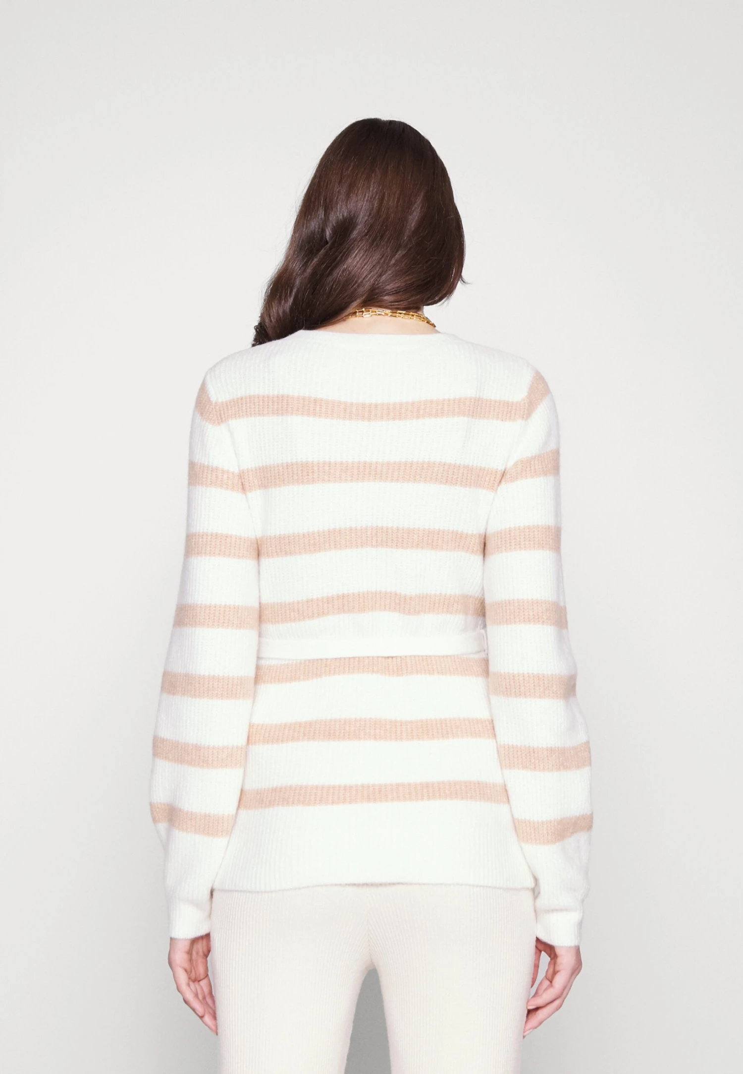 Sweter - White/sand - obrazek 3