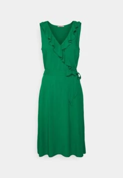 Anna Field VOLANT MIDI DRESS - Sukienka Letnia - Green