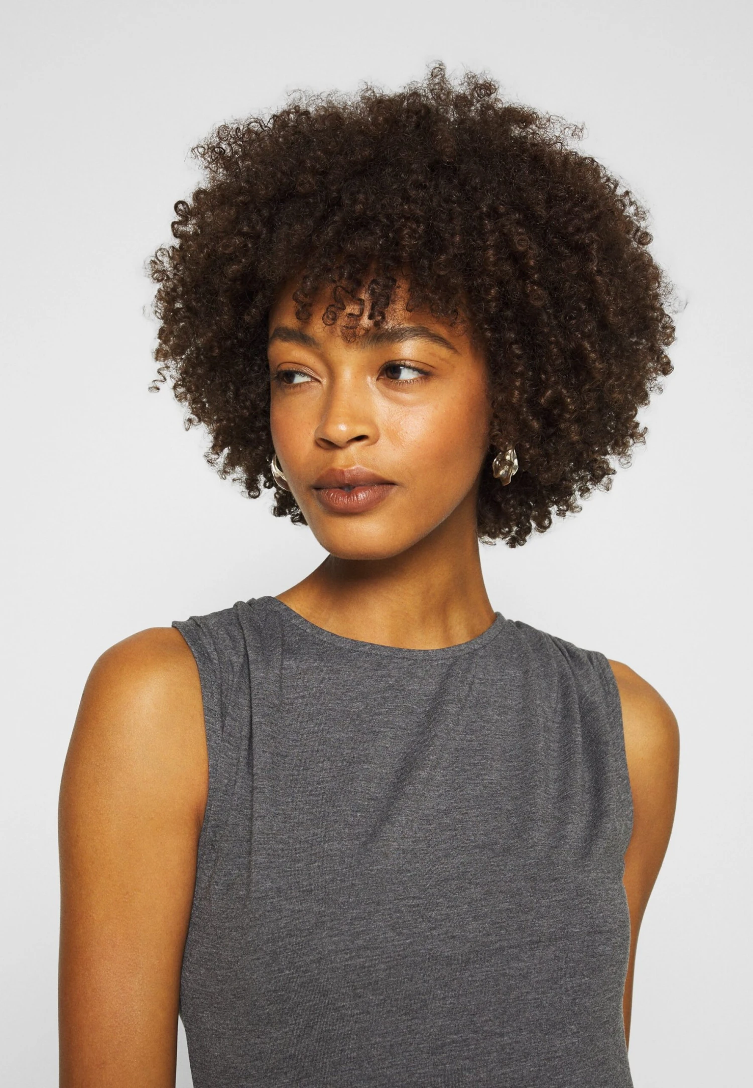 Anna Field Sukienka Etui - Grey Marl - obrazek 4