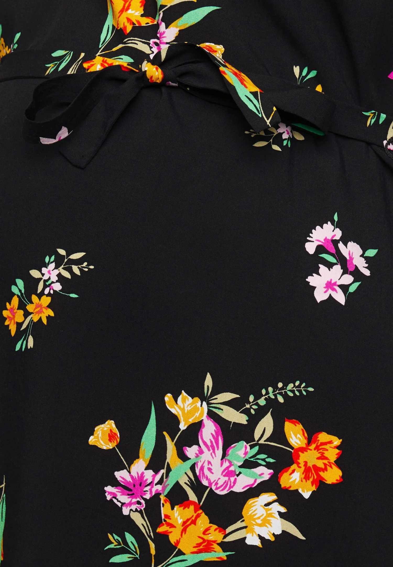 T-shirt Basic - Black/pink - obrazek 3