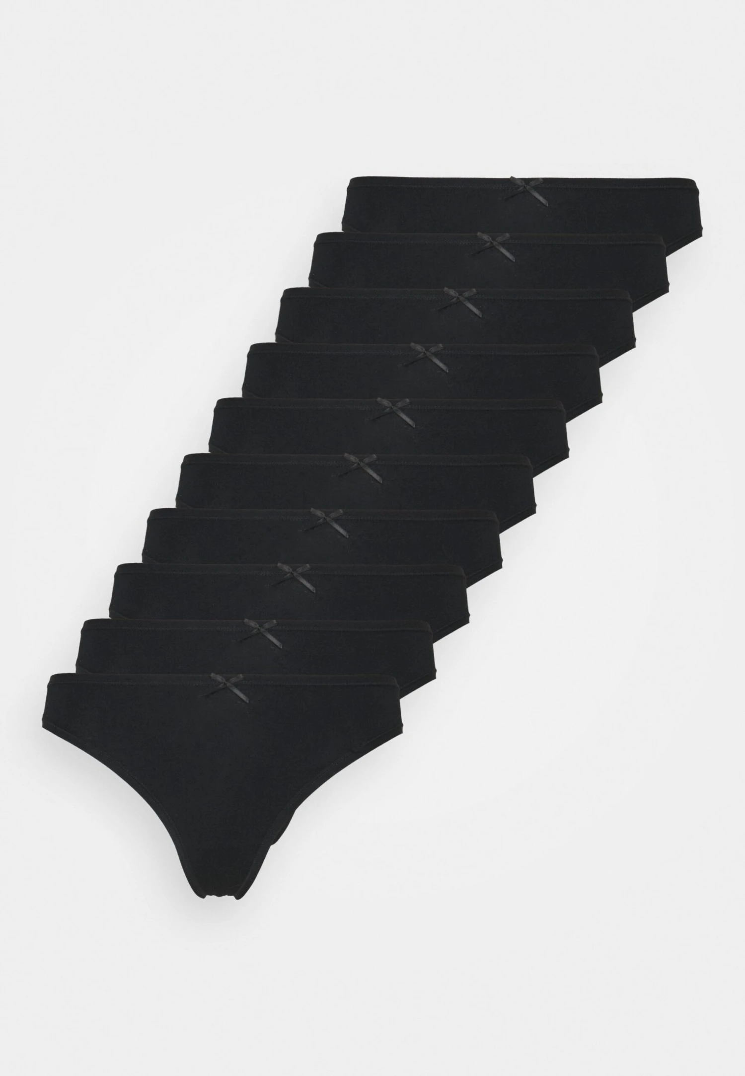 Anna Field 10 PACK - Stringi - Black - obrazek 4