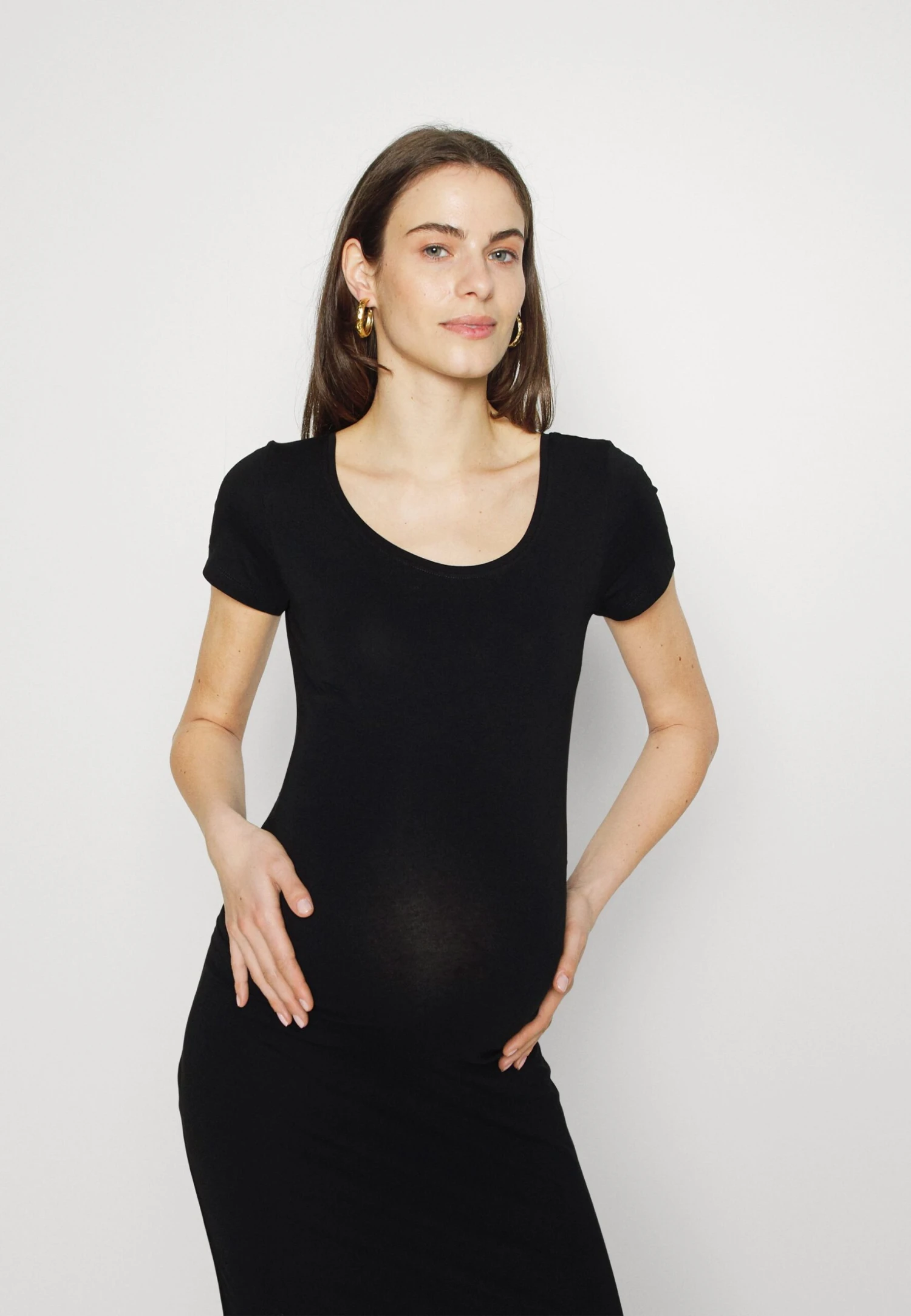 2 PACK - Sukienka Etui - Black/pink - obrazek 5