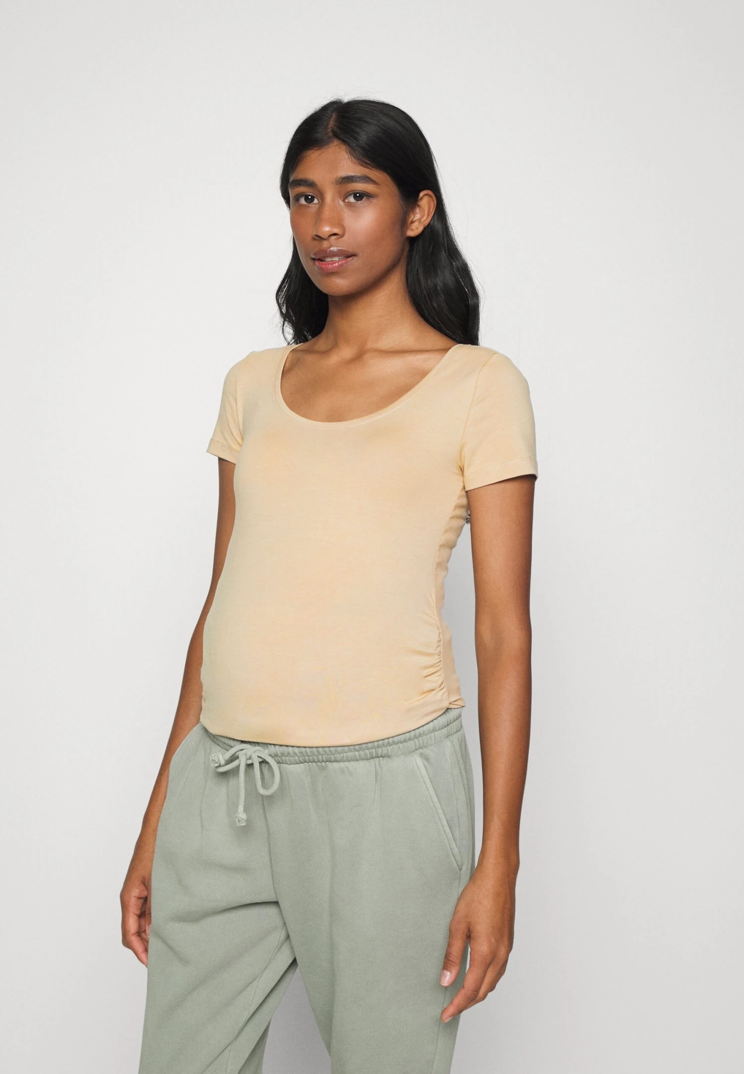 3PACK - T-shirt Z Nadrukiem - Brown/white/multi-coloured - obrazek 5