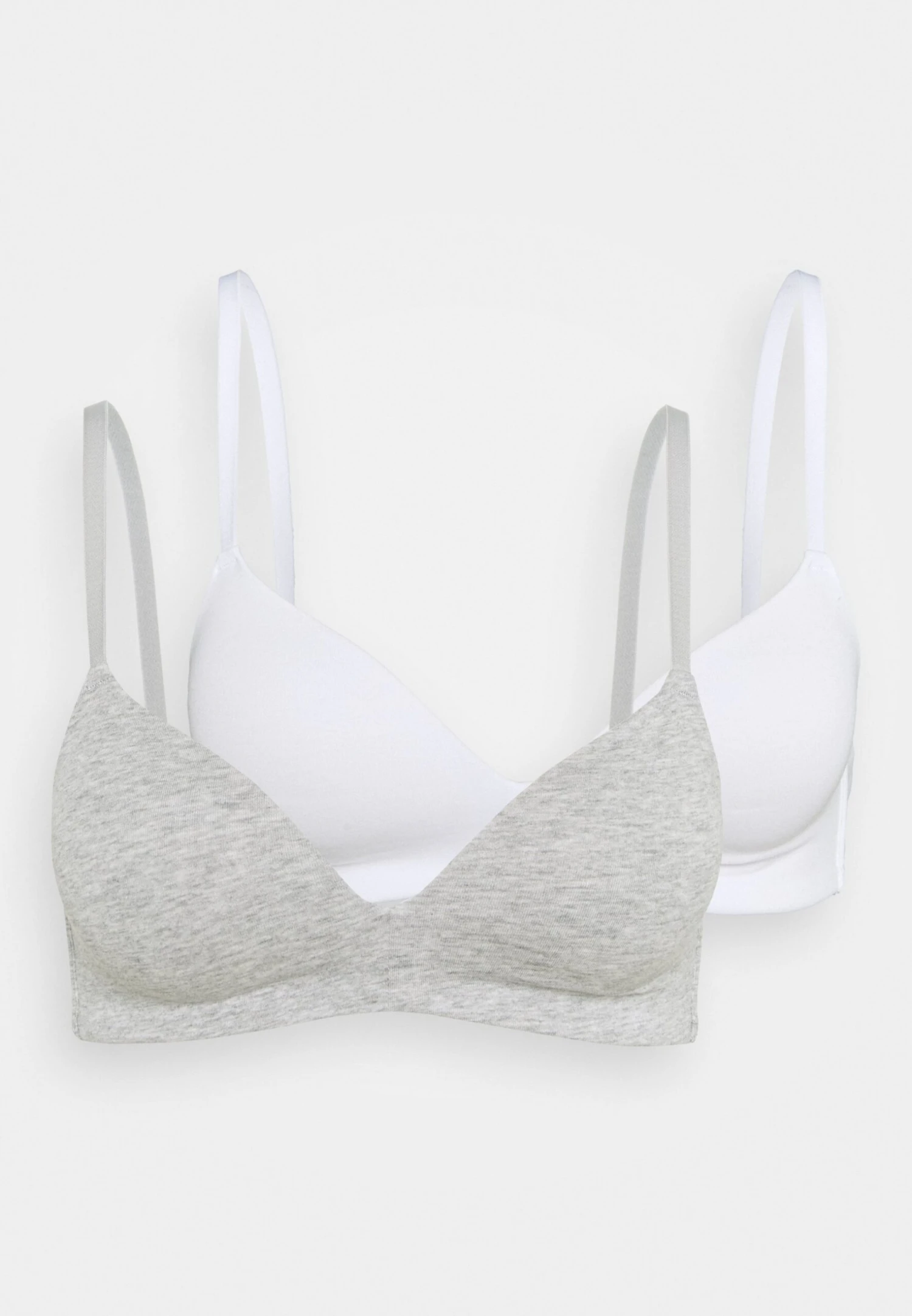 Anna Field 2PP GEORGIA BRA - Biustonosz Bezszwowy - Grey/white - obrazek 5