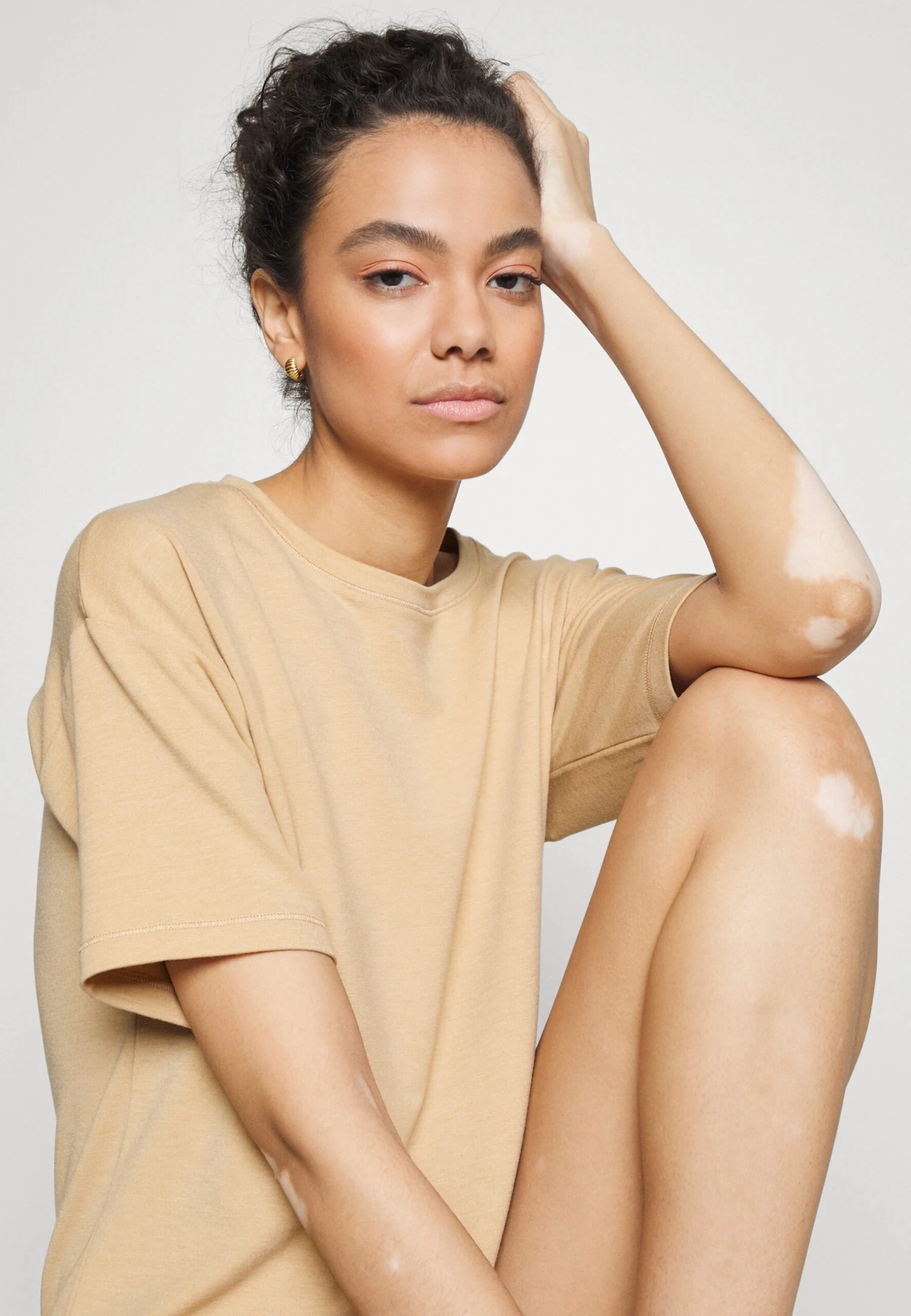 Anna Field Piżama - Taupe - obrazek 4