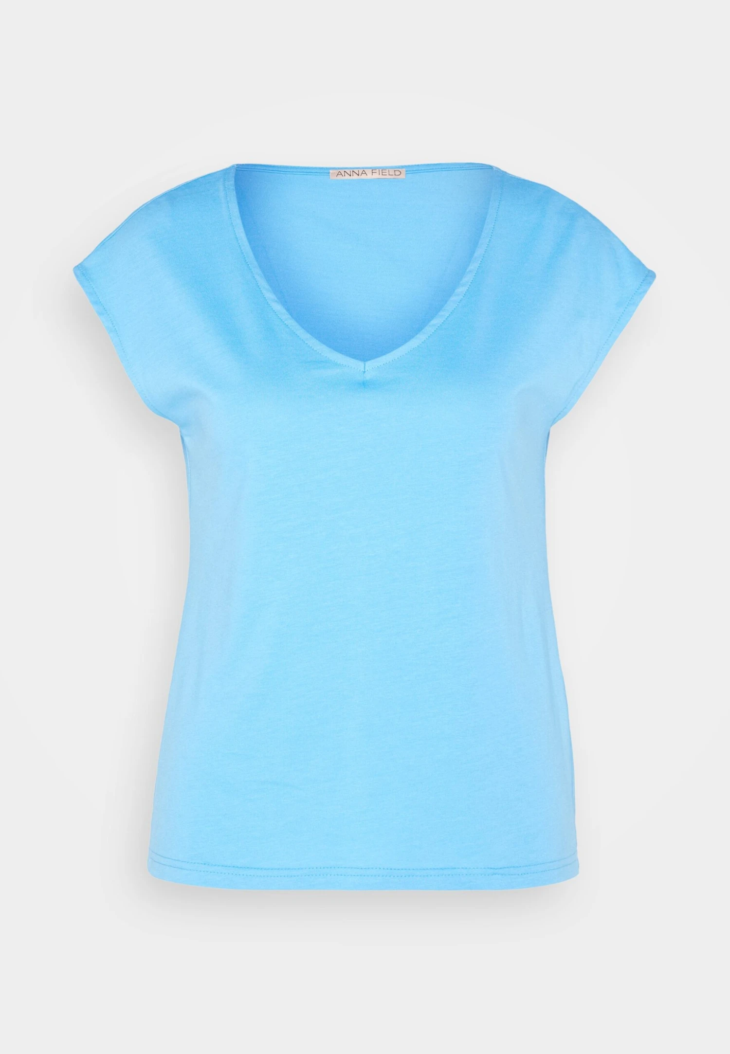 Anna Field T-shirt Basic - Blue - obrazek 5