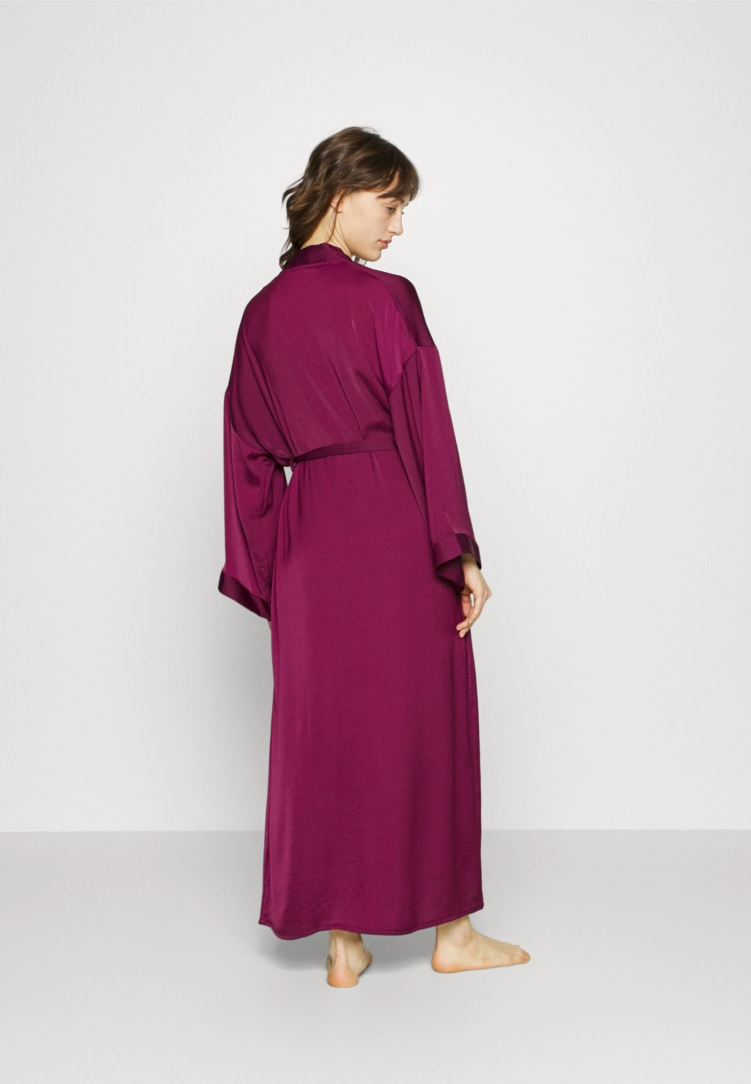 Anna Field BRIDAL DRESSING GOWN - Szlafrok - Purple - obrazek 4