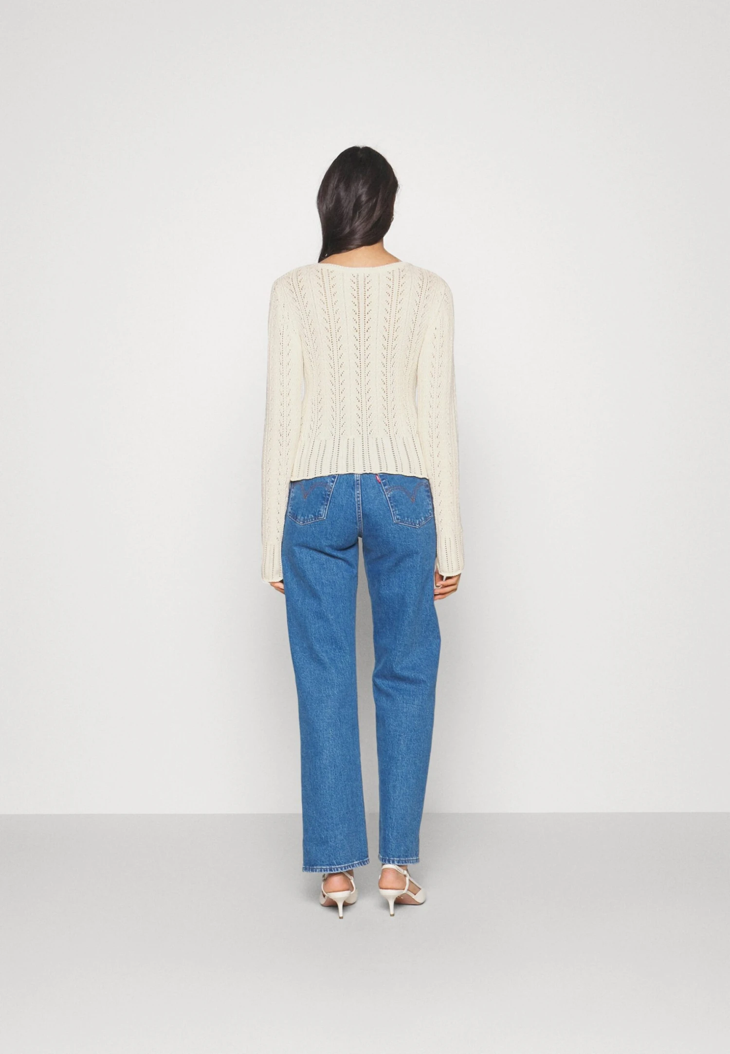 Anna Field Sweter - Off-white - obrazek 3