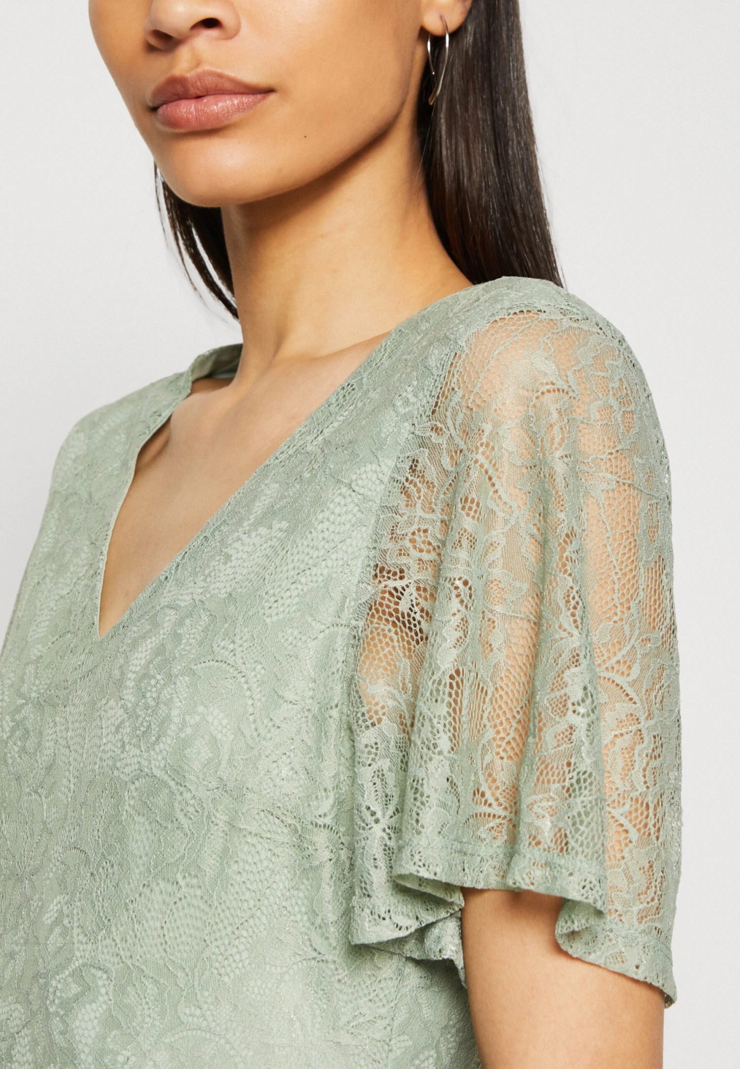 Anna Field Kombinezon - Light Green/black - obrazek 4