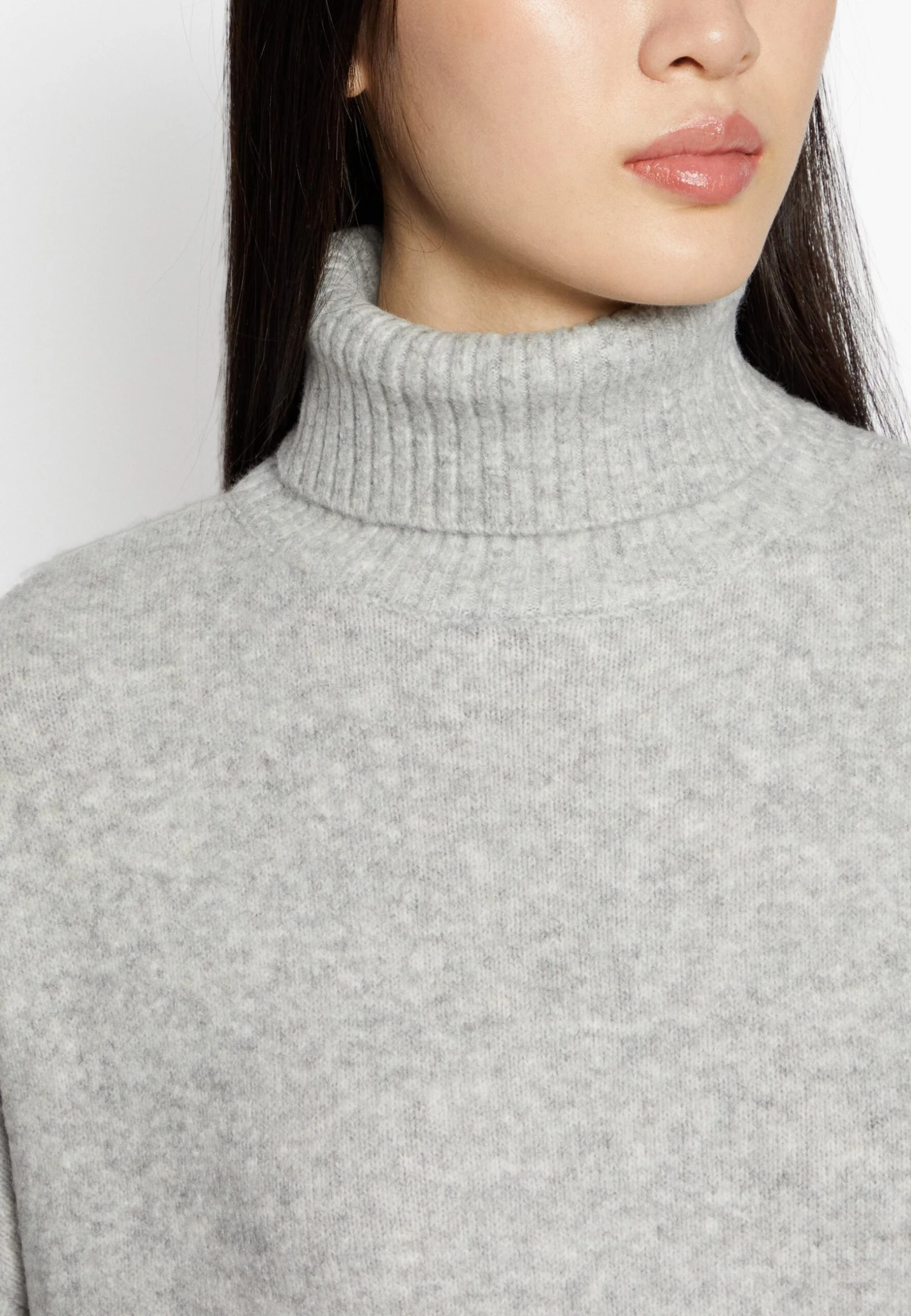 Anna Field Sweter - 112 - Mottled Grey - obrazek 6