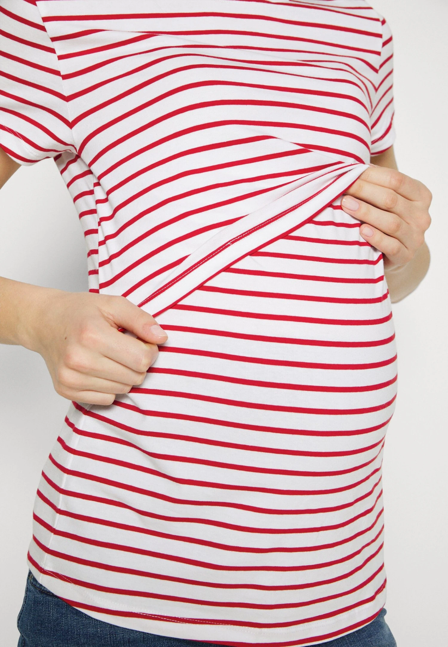 2 PACK - T-shirt Basic - Dark Red/white/ Dark Blue - obrazek 6