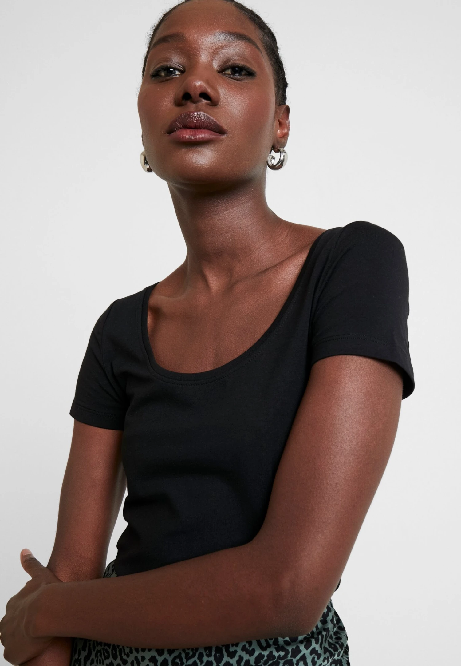 Anna Field 2 PACK - T-shirt Basic - Black - obrazek 5