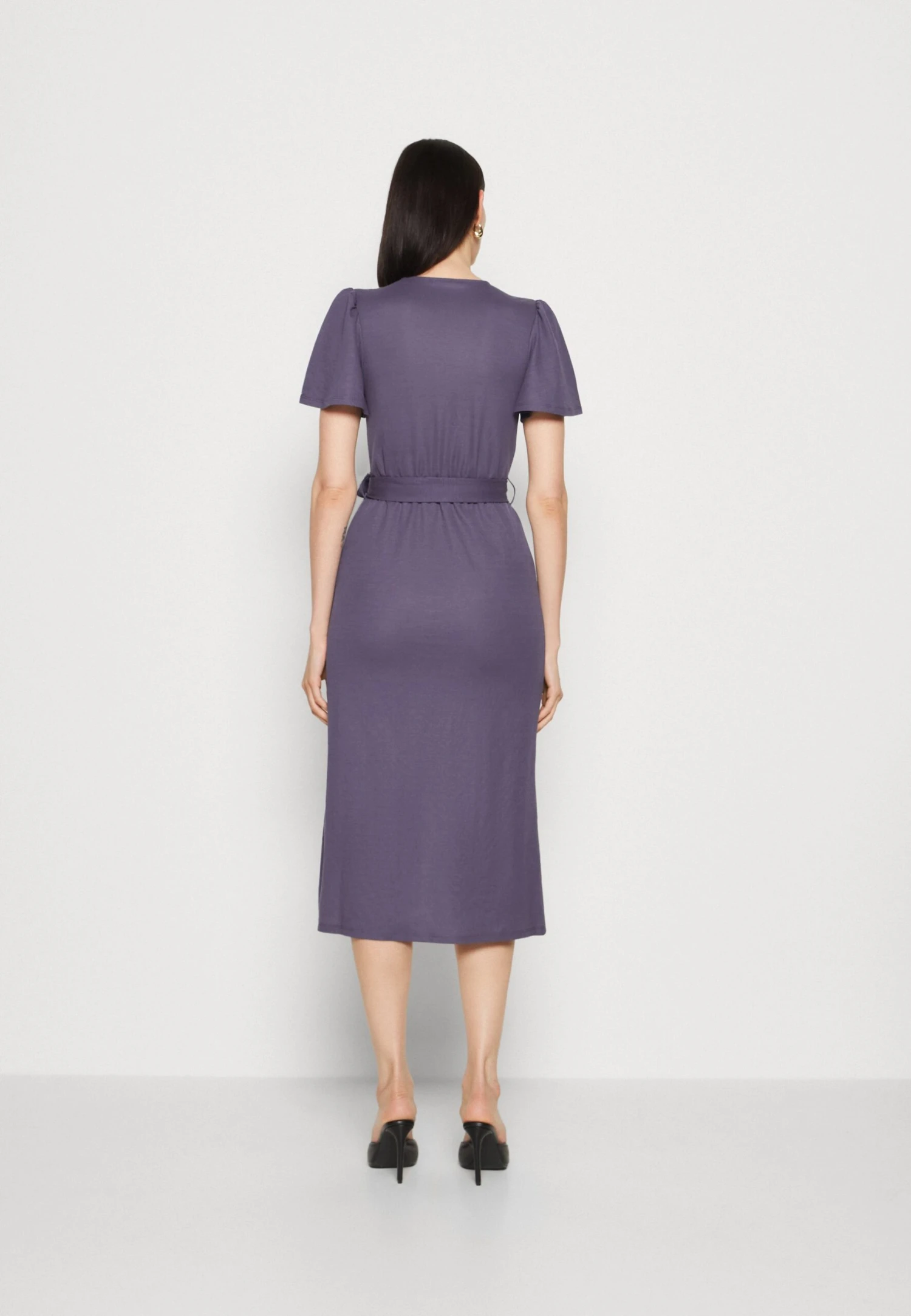 Anna Field Sukienka Z Dżerseju - Grey - obrazek 4