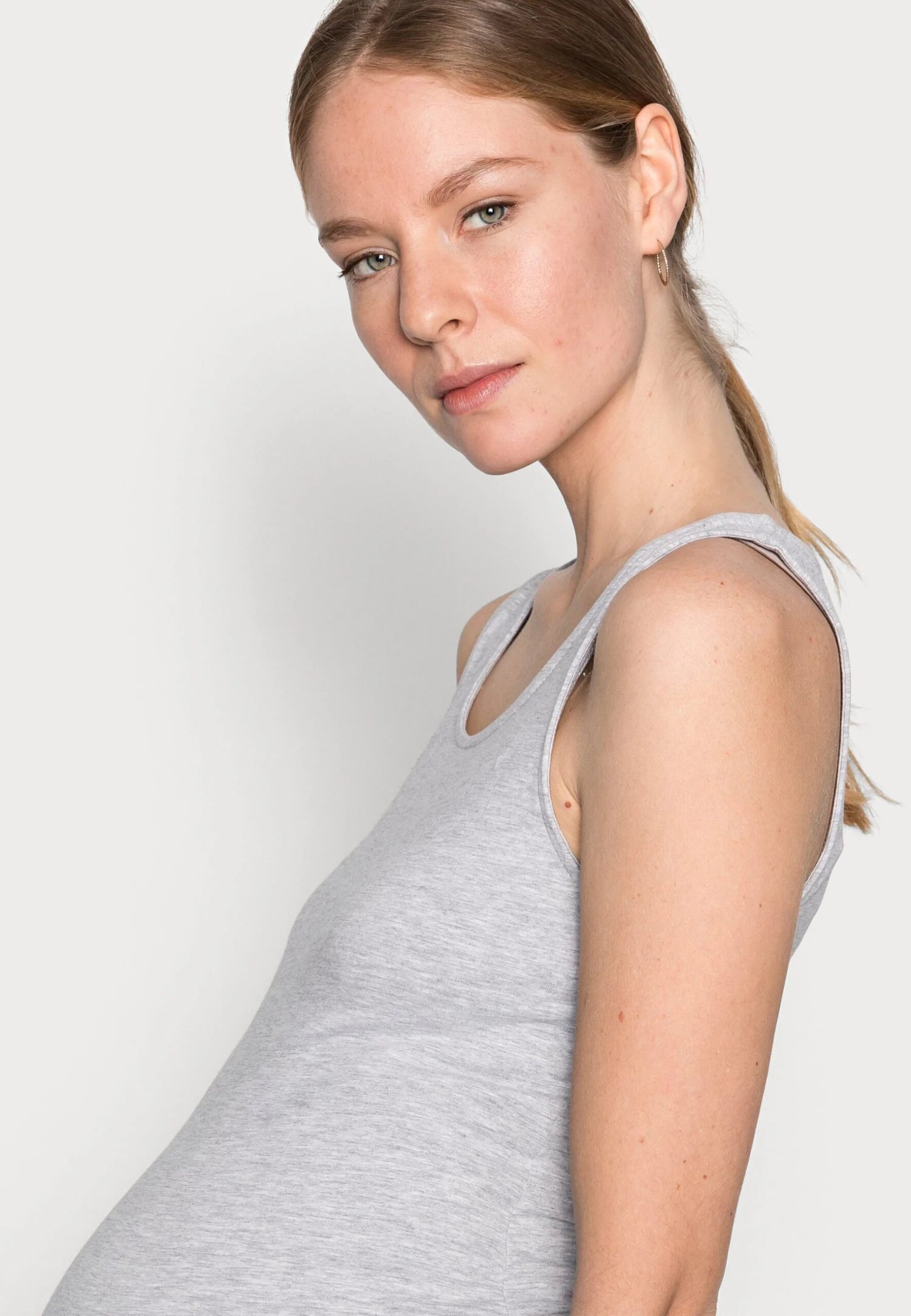 2 PACK - Sukienka Etui - Light Grey/black - obrazek 5