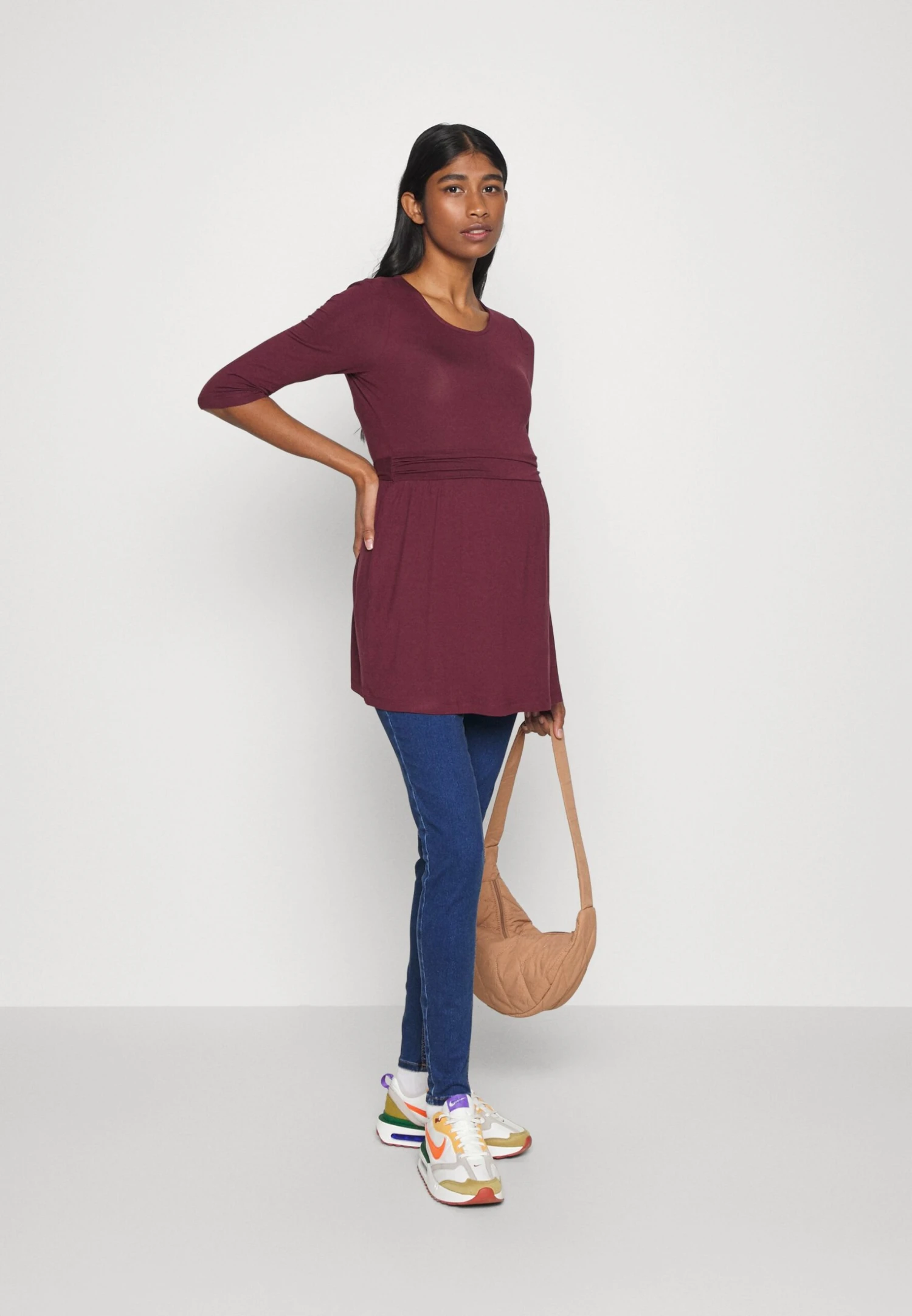 Jeansy Skinny Fit - Blue - obrazek 4