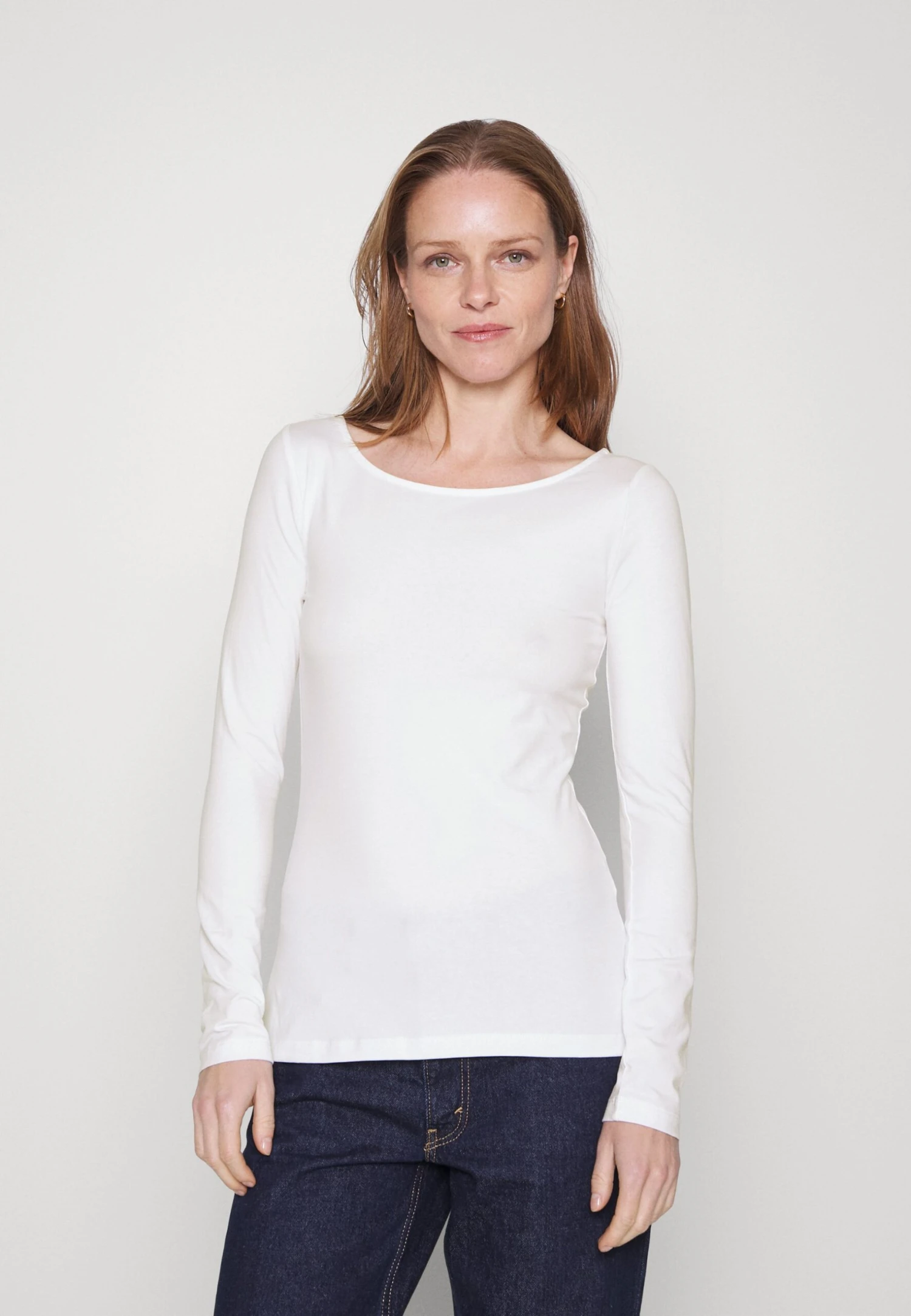 Anna Field 2 PACK - Bluzka Z Długim Rękawem - White/green - obrazek 4