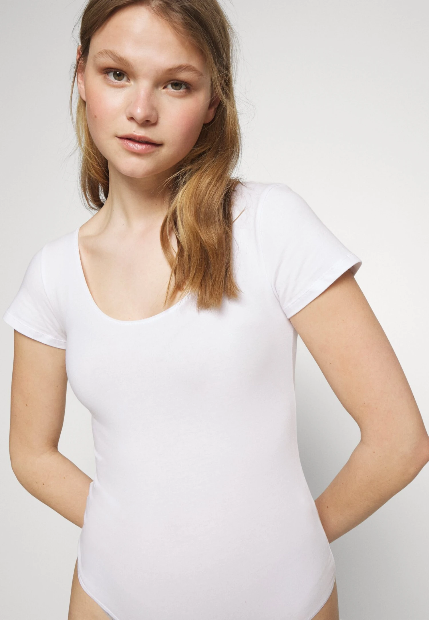 Anna Field 2 PACK - Body - Black/white - obrazek 5