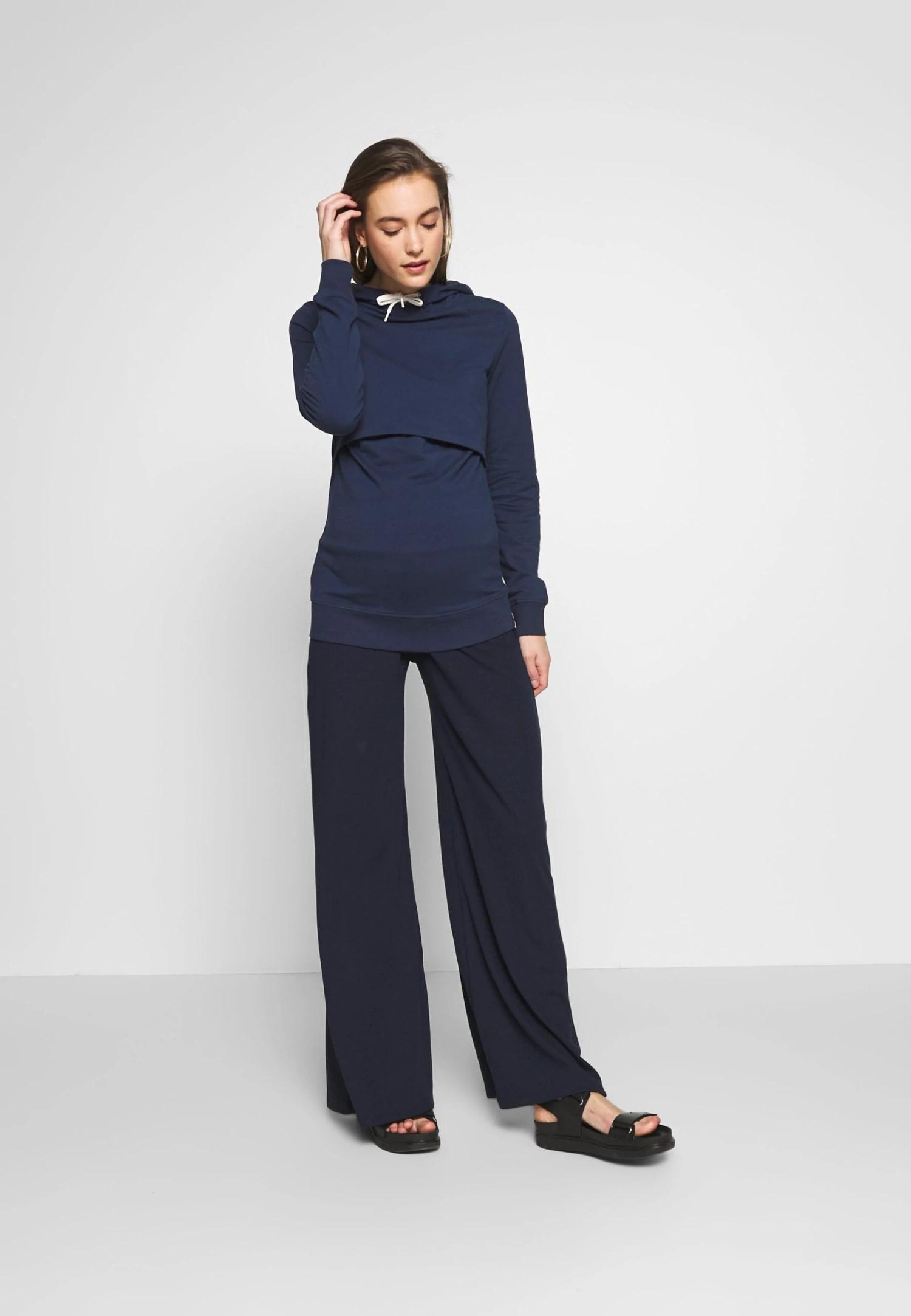 NURSING - Sweatshirt - Bluza Z Kapturem - Peacoat - obrazek 2