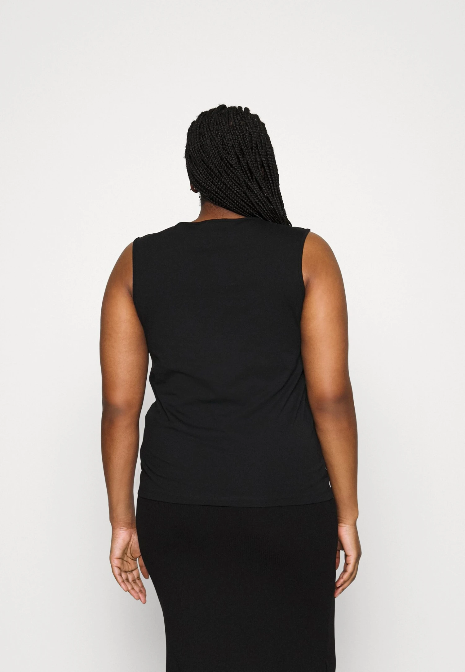 PLUS SIZE - Top - Black - obrazek 3