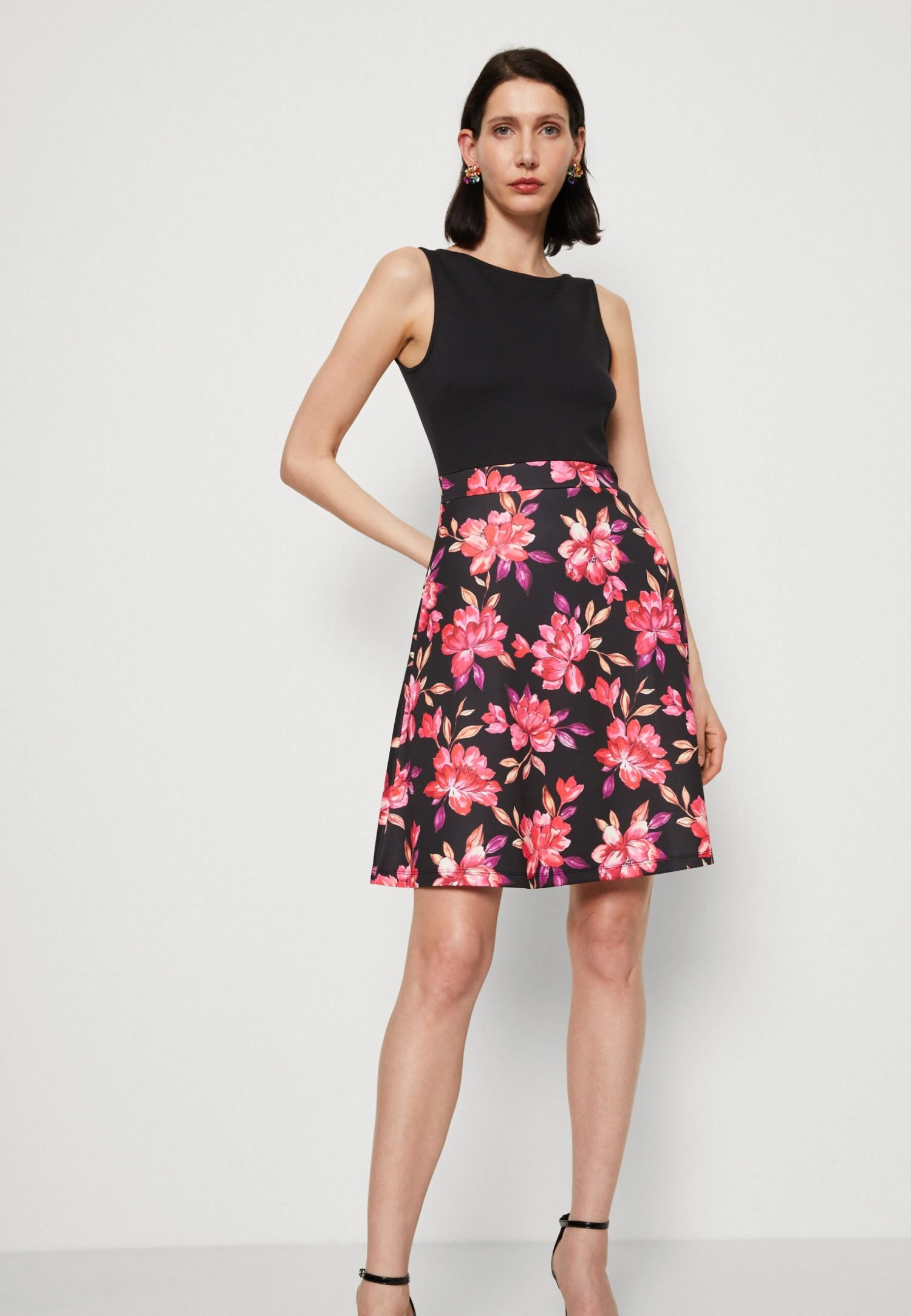 Anna Field Sukienka Letnia - Black/red/purple - obrazek 4