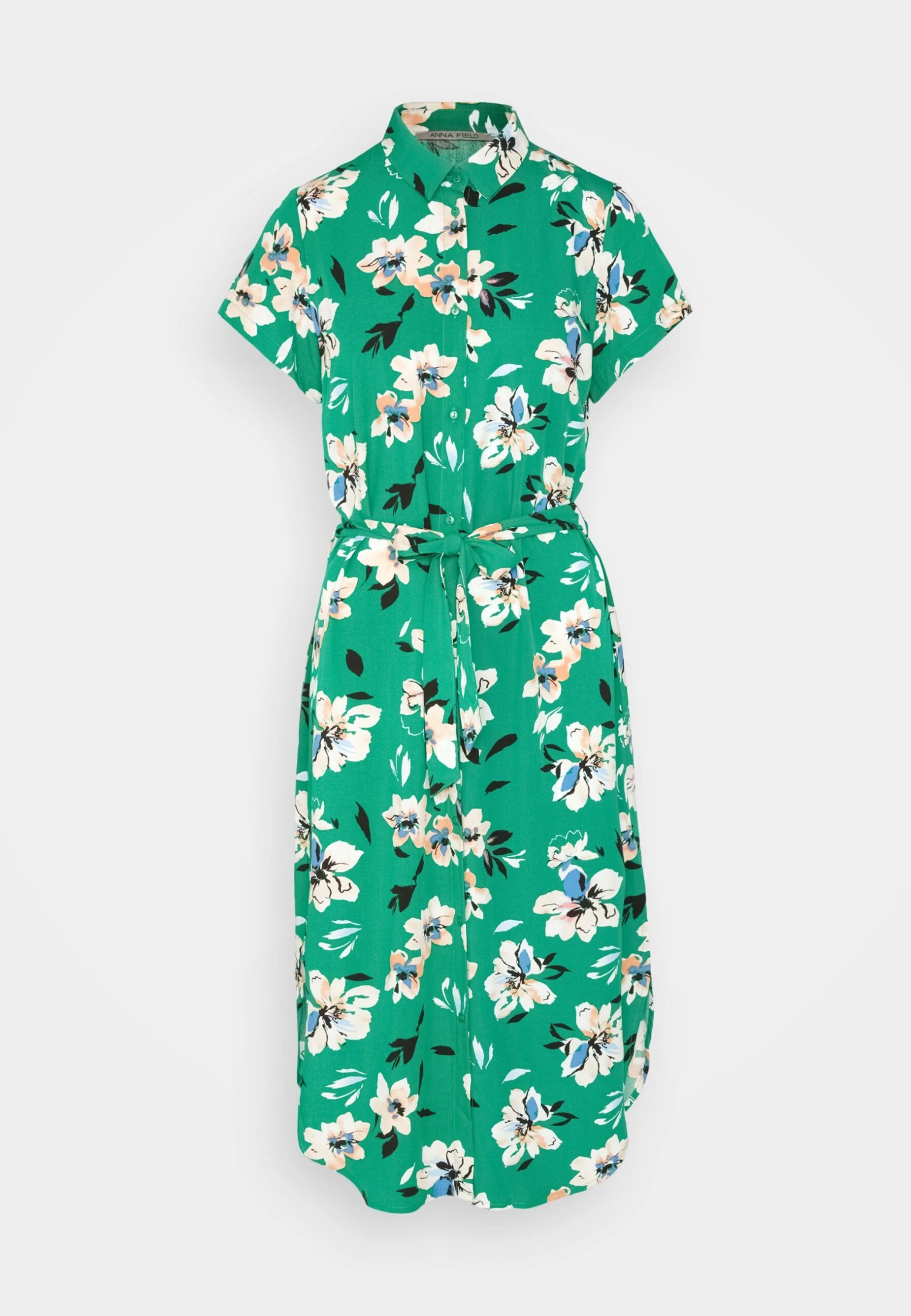 Anna Field Sukienka Koszulowa - Green/pink - obrazek 7