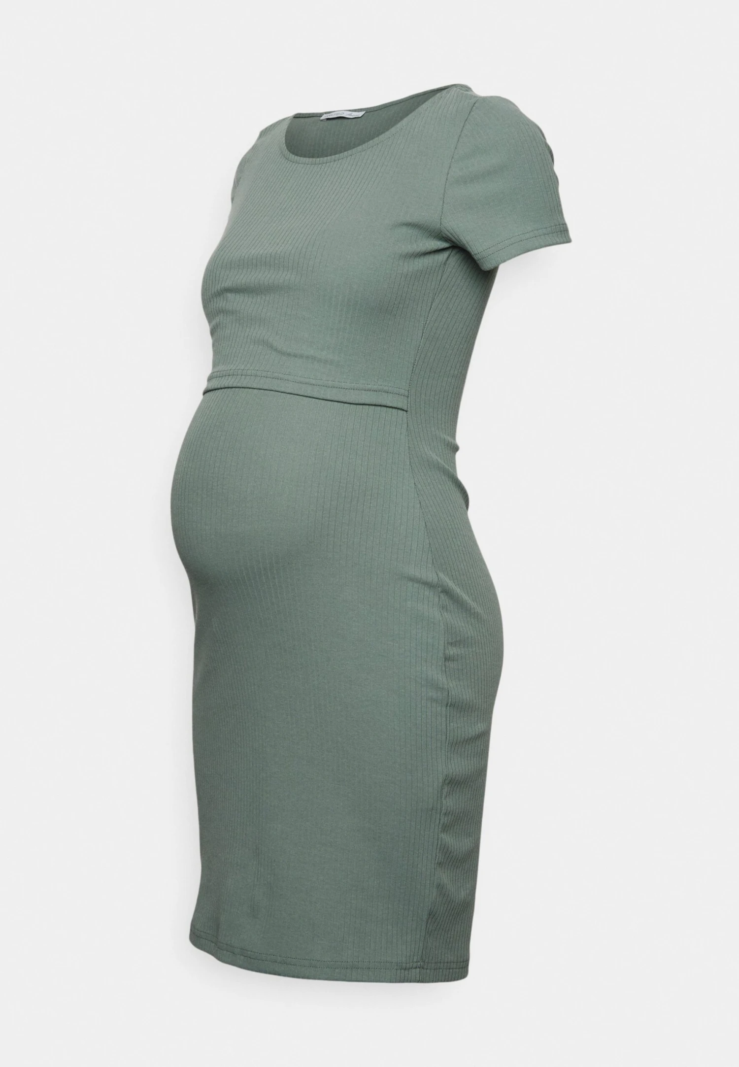 SHORT SLEEVES - Sukienka Z Dżerseju - Green - obrazek 5