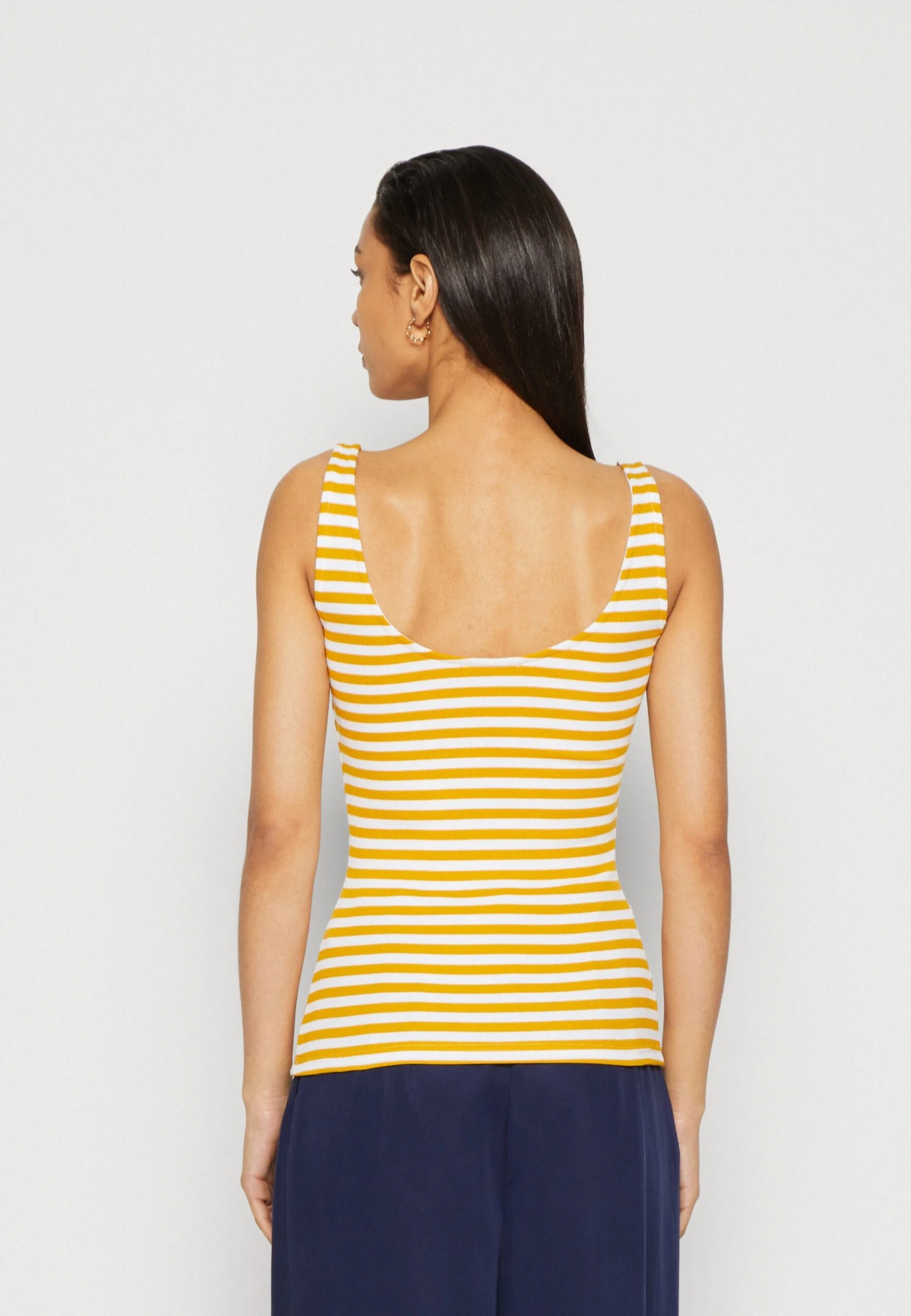 Anna Field Top - White/yellow - obrazek 3