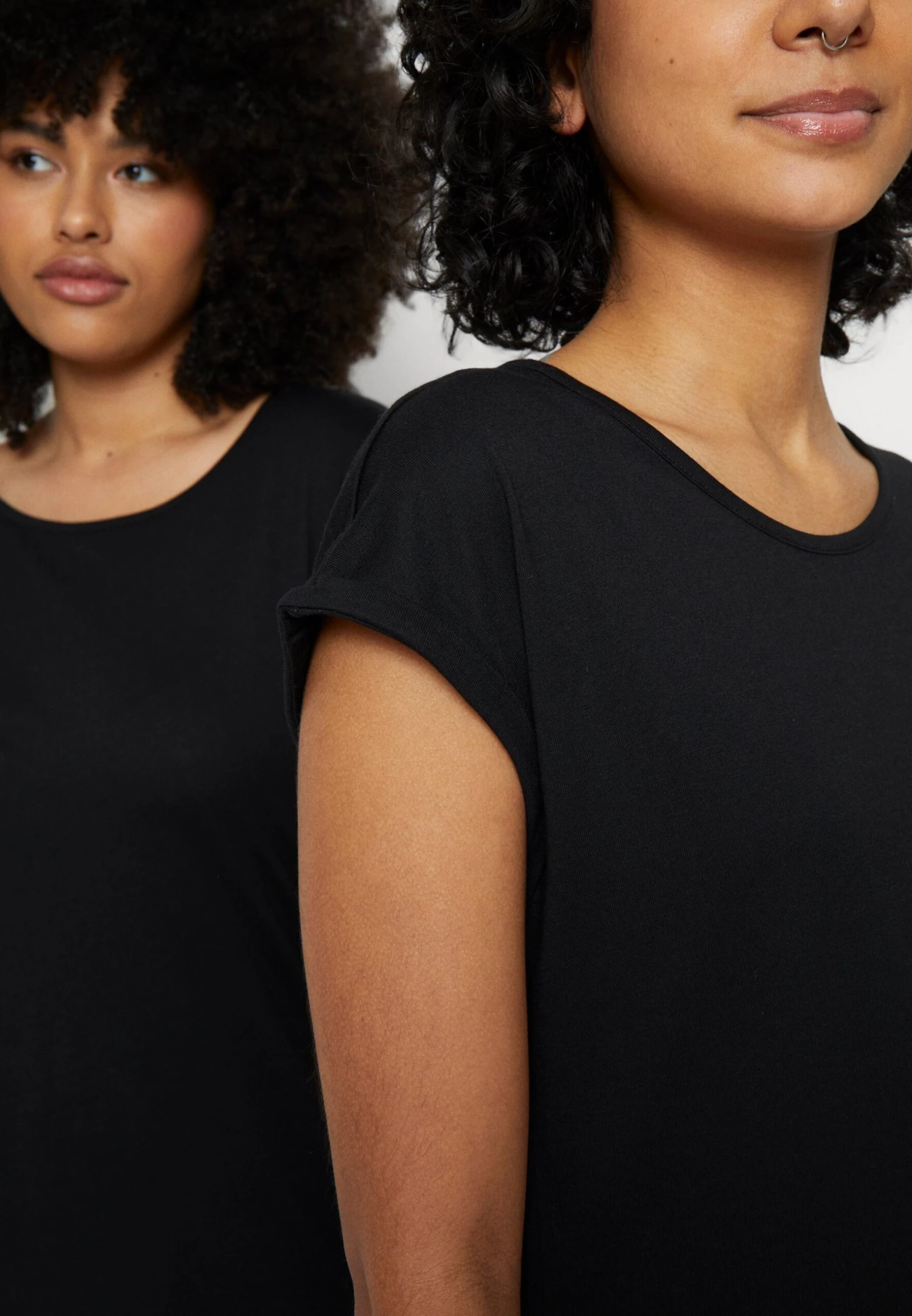 Anna Field 3 PACK - T-shirt Z Nadrukiem - Light Blue/white/black - obrazek 10