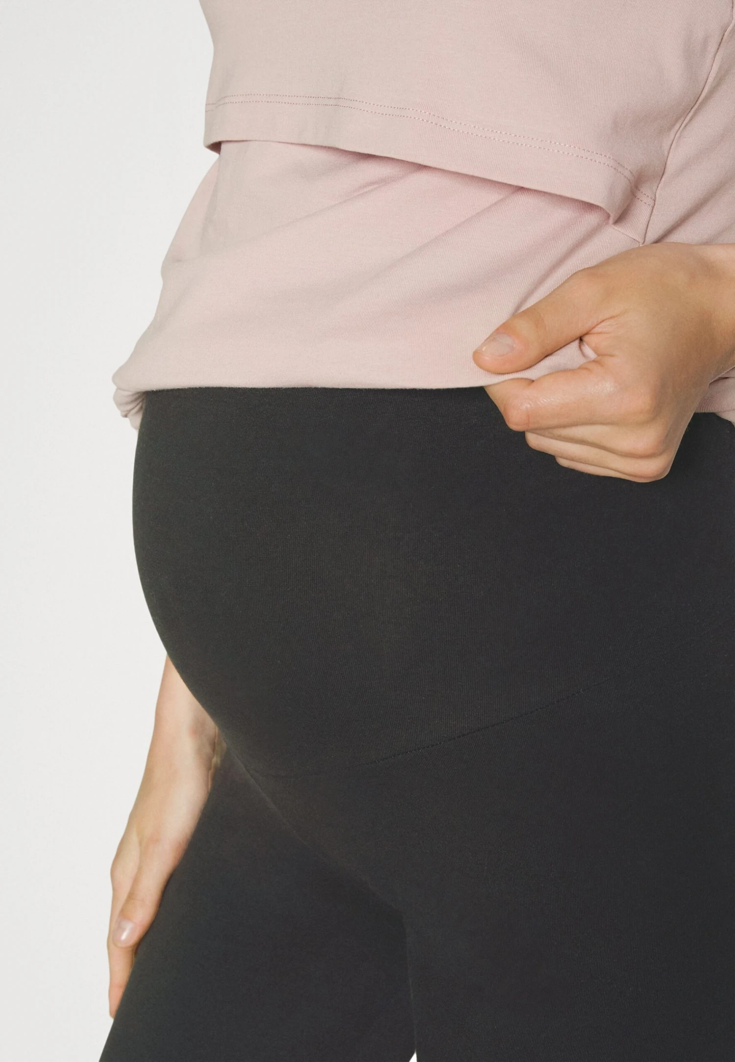 3 PACK - Legginsy - Black/mottled Light Grey/mottled Dark Grey - obrazek 7