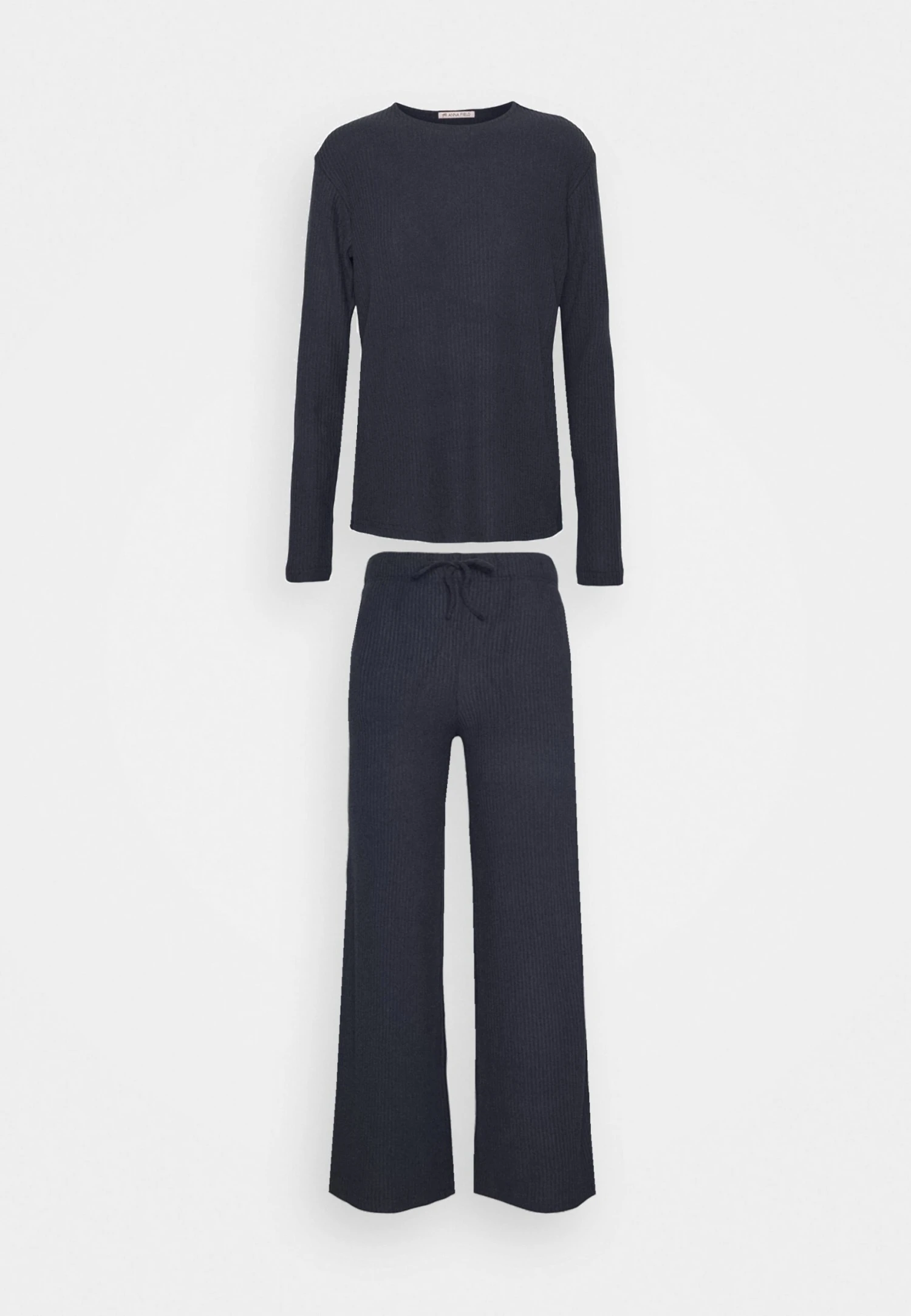 Anna Field RIB SLOUCH PJ SET - Piżama - Blue - obrazek 4