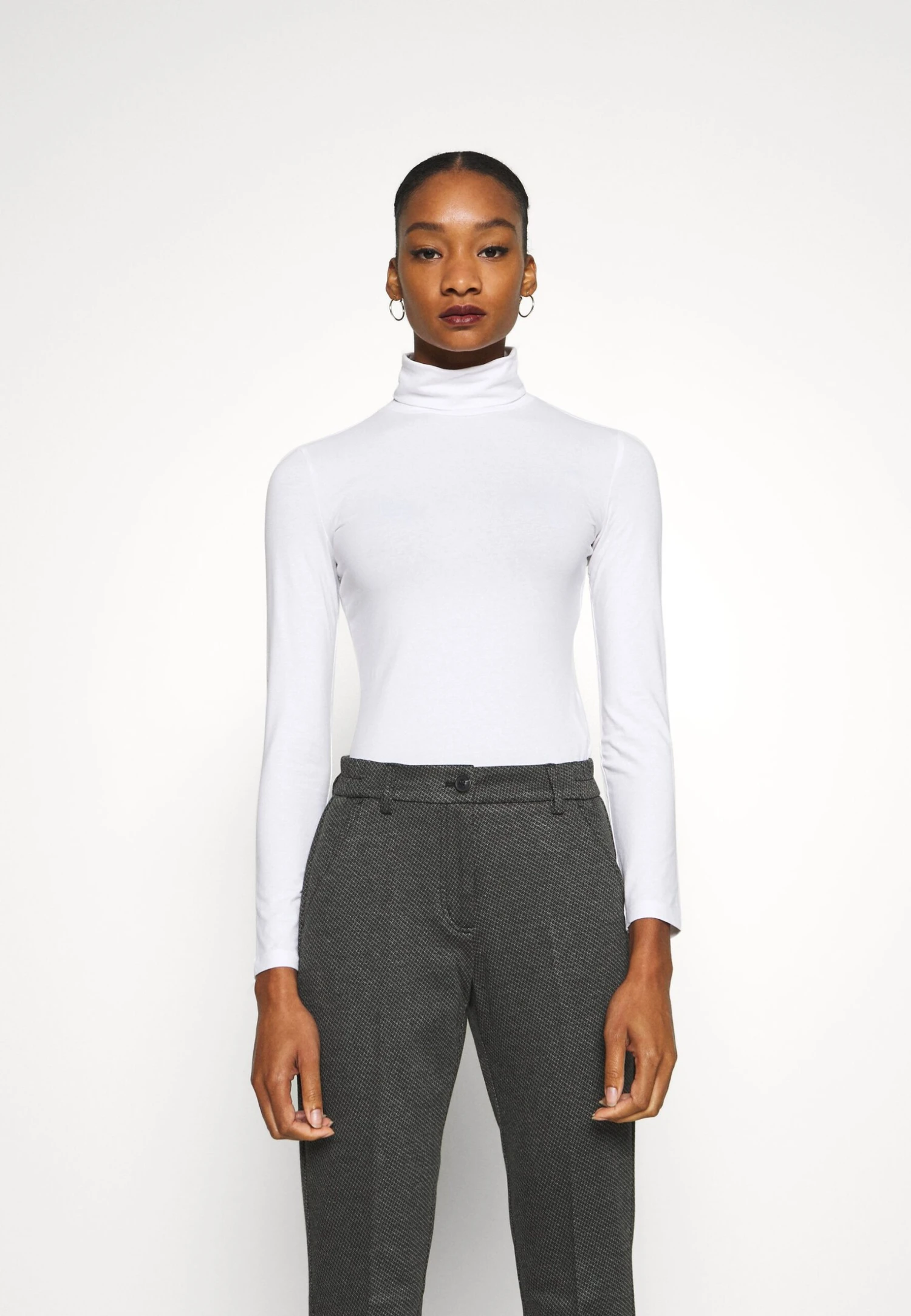 Anna Field 2 PACK - Bluzka Z Długim Rękawem - Black/white - obrazek 2