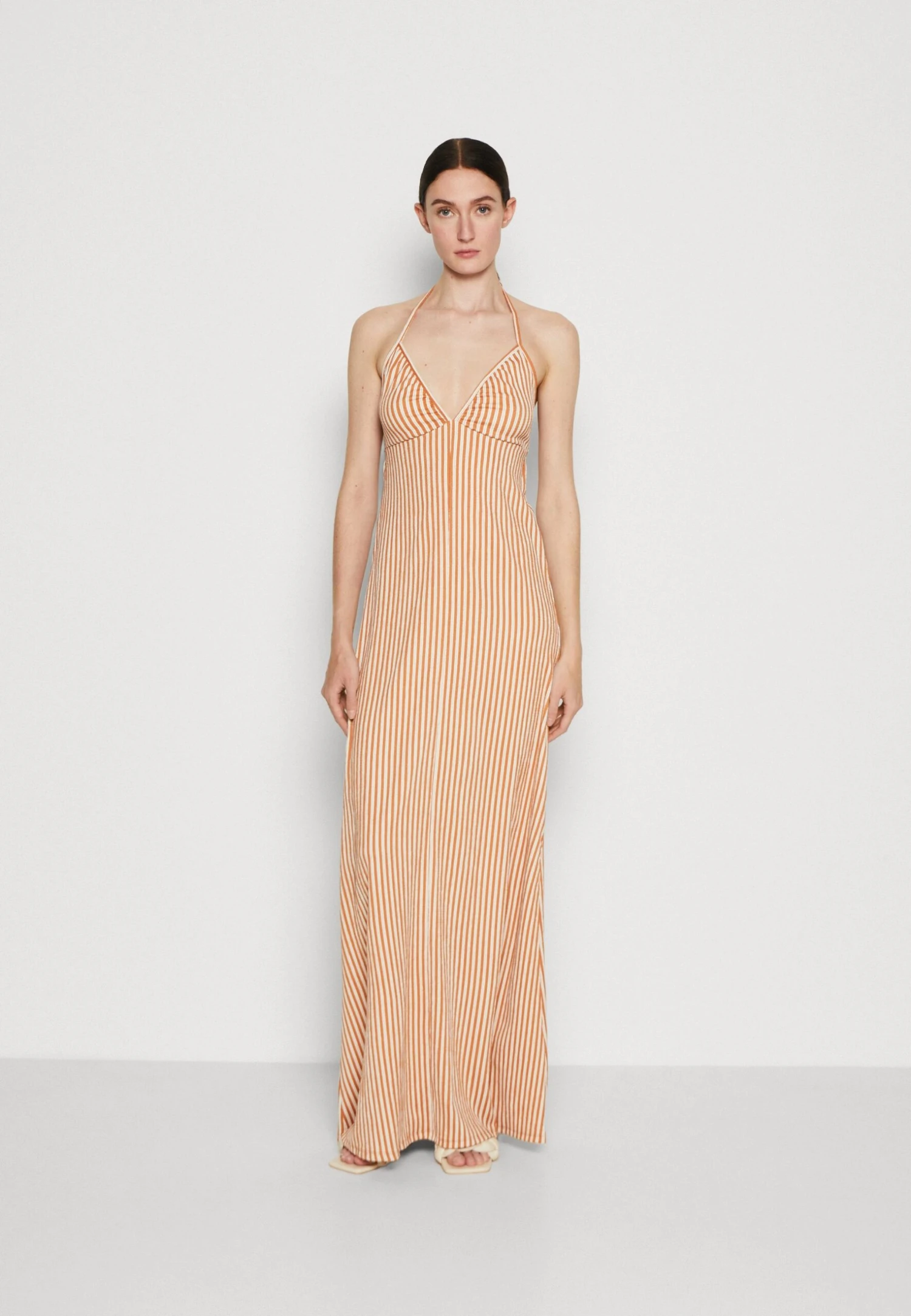 Anna Field Długa Sukienka - Orange