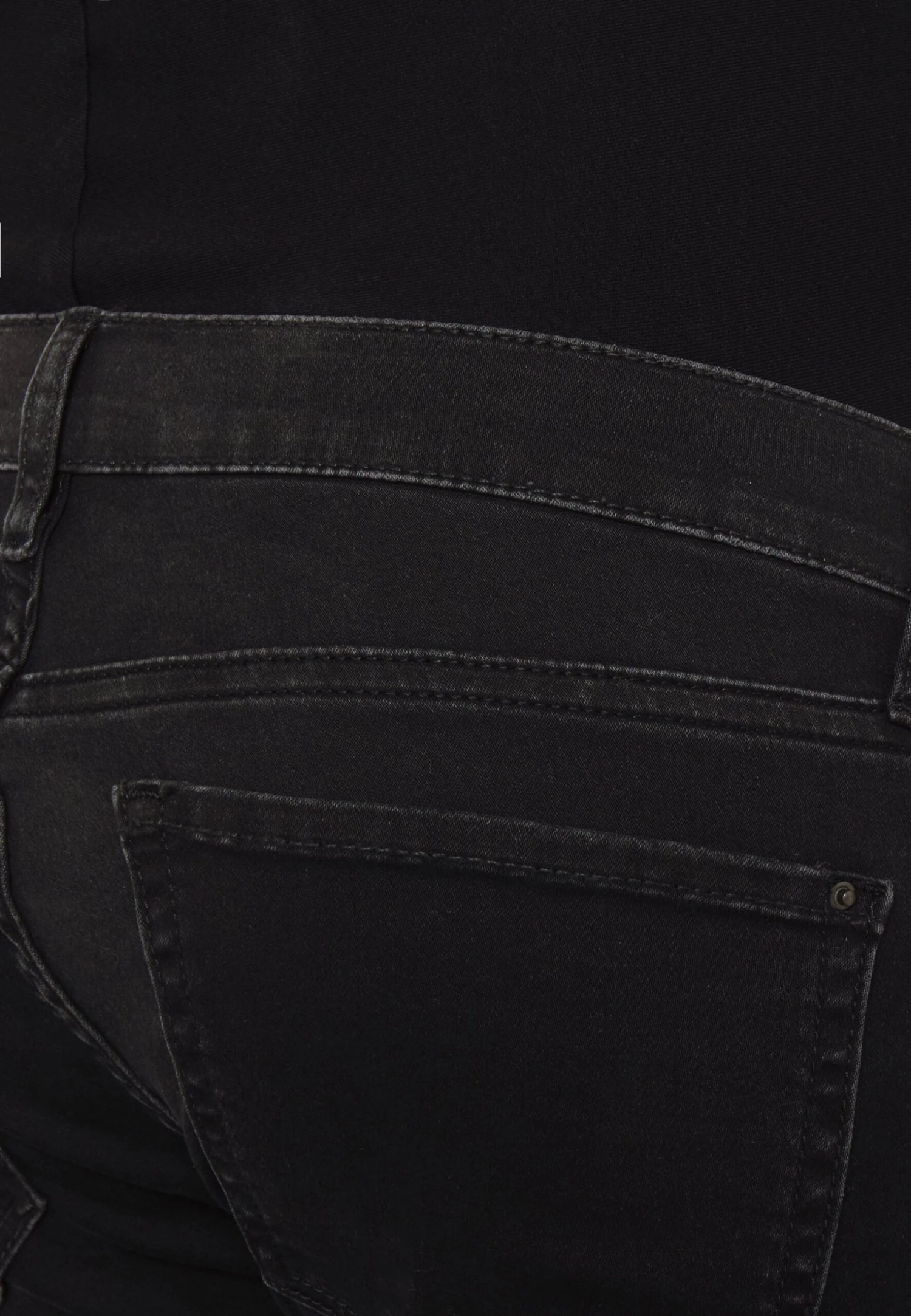 Jeansy Skinny Fit - Grey Denim - obrazek 3