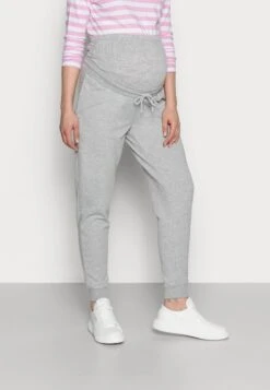 SLIM FIT JOGGERS - OVERBUMP - Spodnie Treningowe - Light Grey