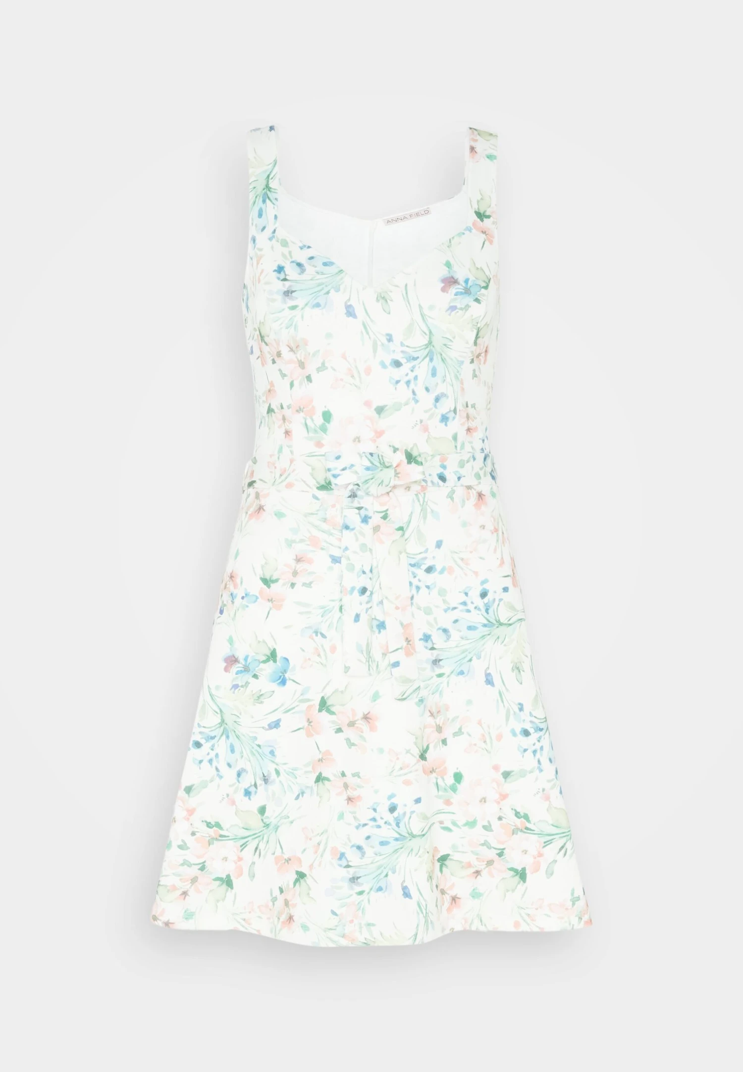 Anna Field Sukienka Z Dżerseju - Beige - obrazek 5