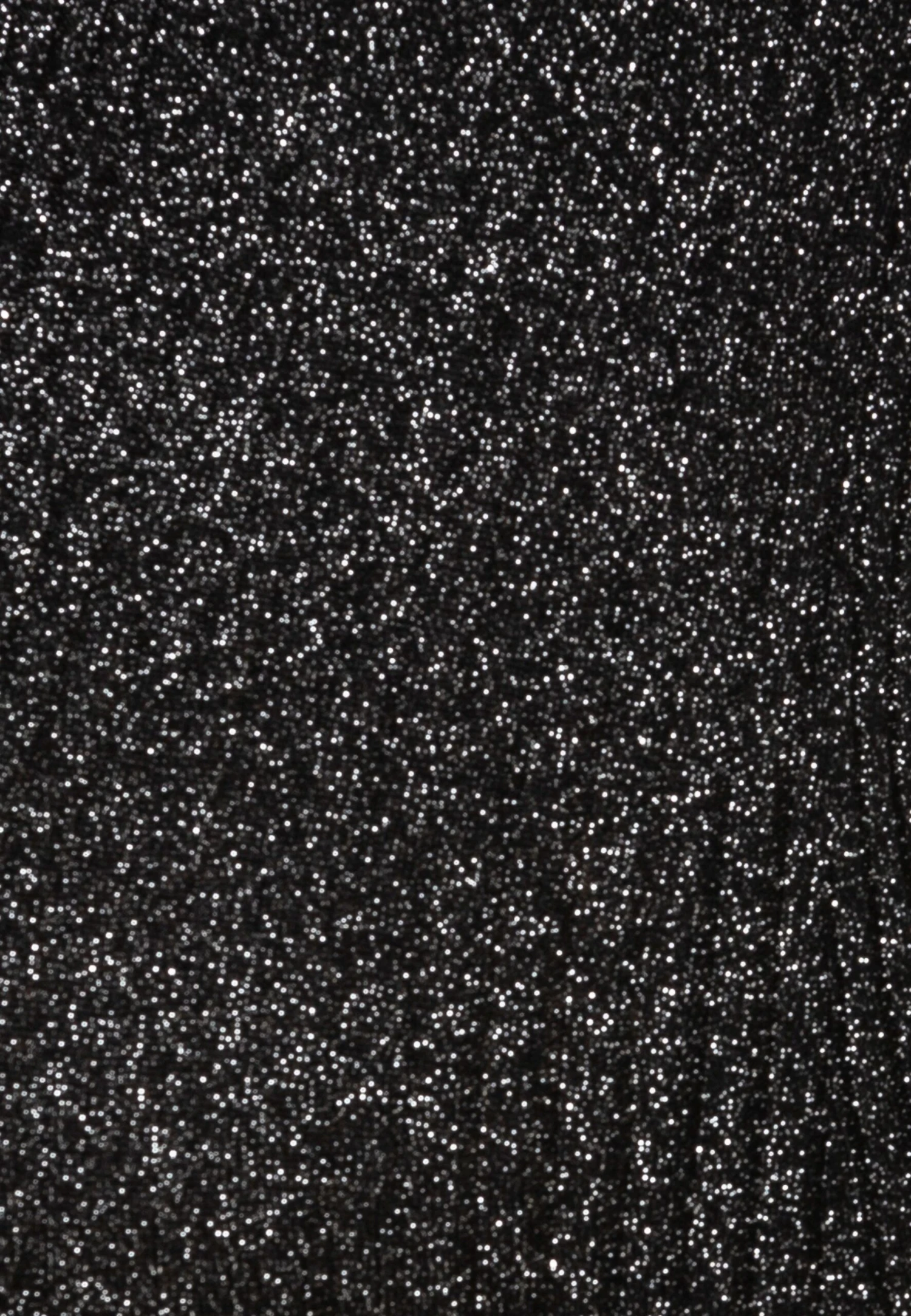 LUREX V AUSSCHNITT RIPP MIDI BODYCON STRICKKLEID - Sukienka Dzianinowa - Black - obrazek 3