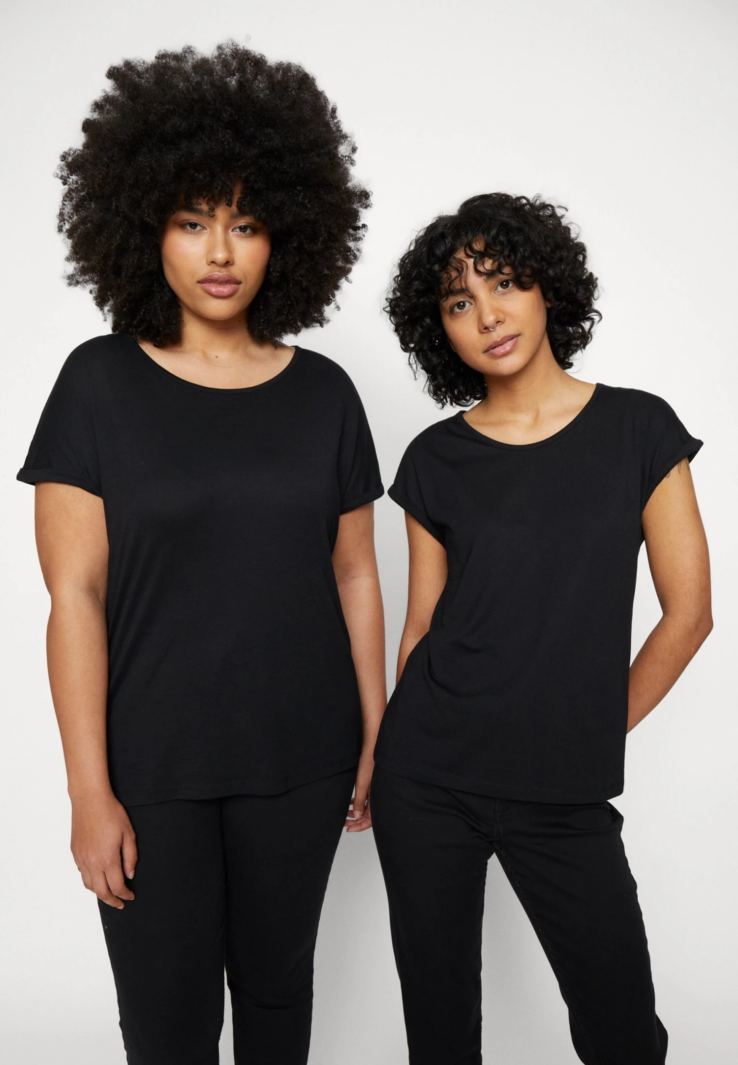 Anna Field 3 PACK - T-shirt Z Nadrukiem - Light Blue/white/black - obrazek 4