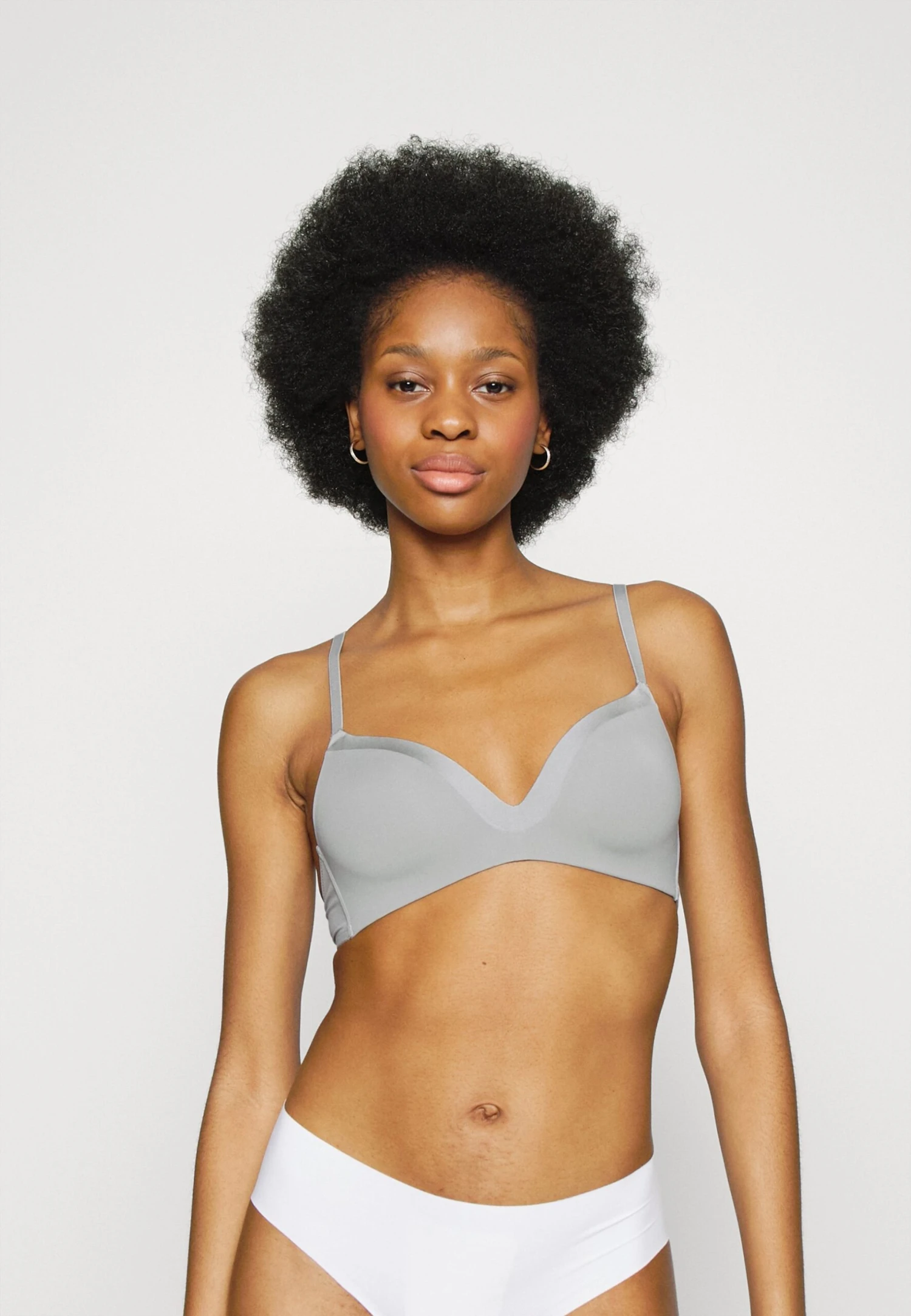 Anna Field EDISON 2 PACK NON WIRED - Biustonosz Bezszwowy - White/grey - obrazek 5