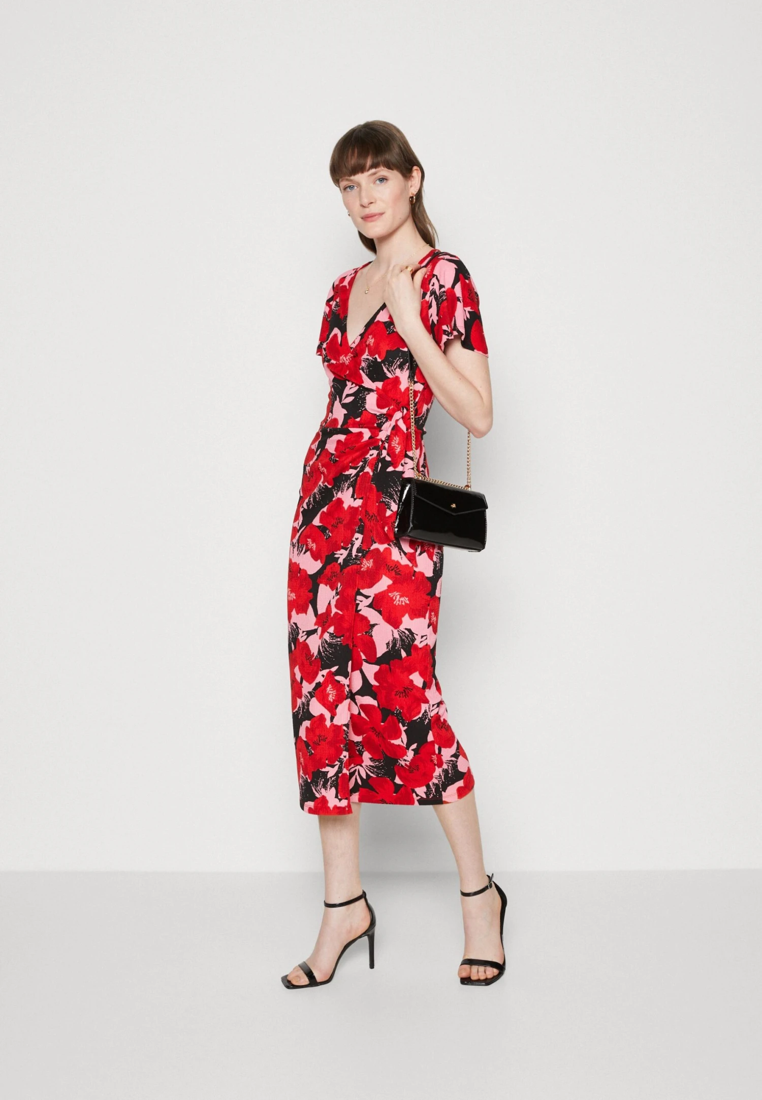 Anna Field Sukienka Letnia - Red/pink - obrazek 5