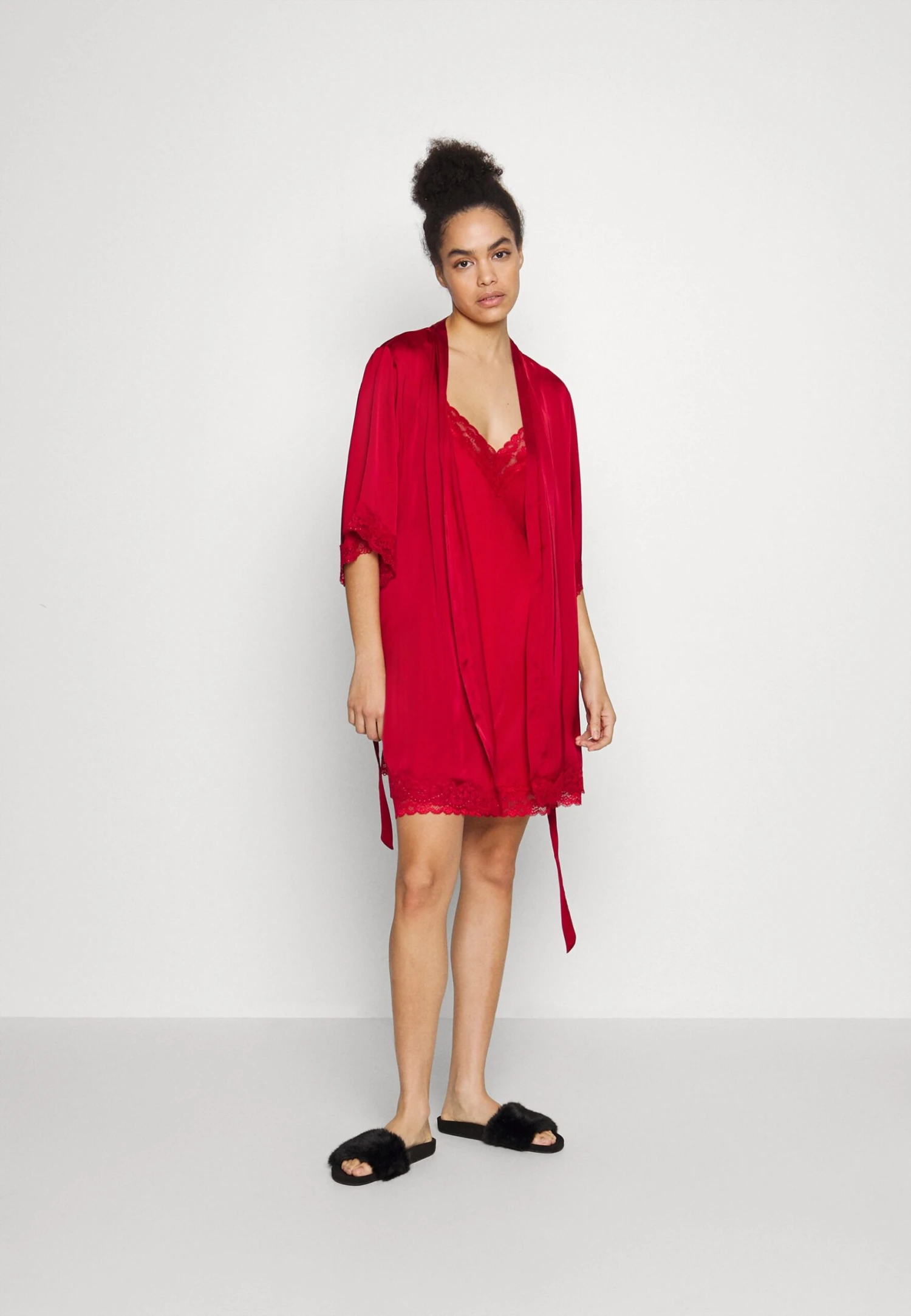 Anna Field Koszula Nocna - Red - obrazek 2