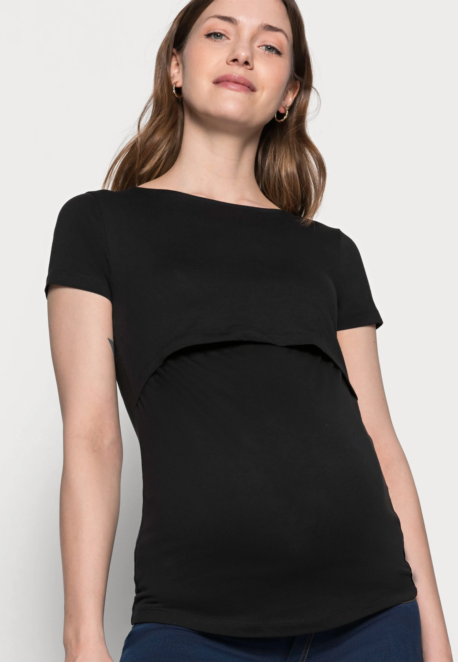 NURSING 2er PACK - Basic T-shirt - T-shirt Basic - Dark Blue/black - obrazek 5