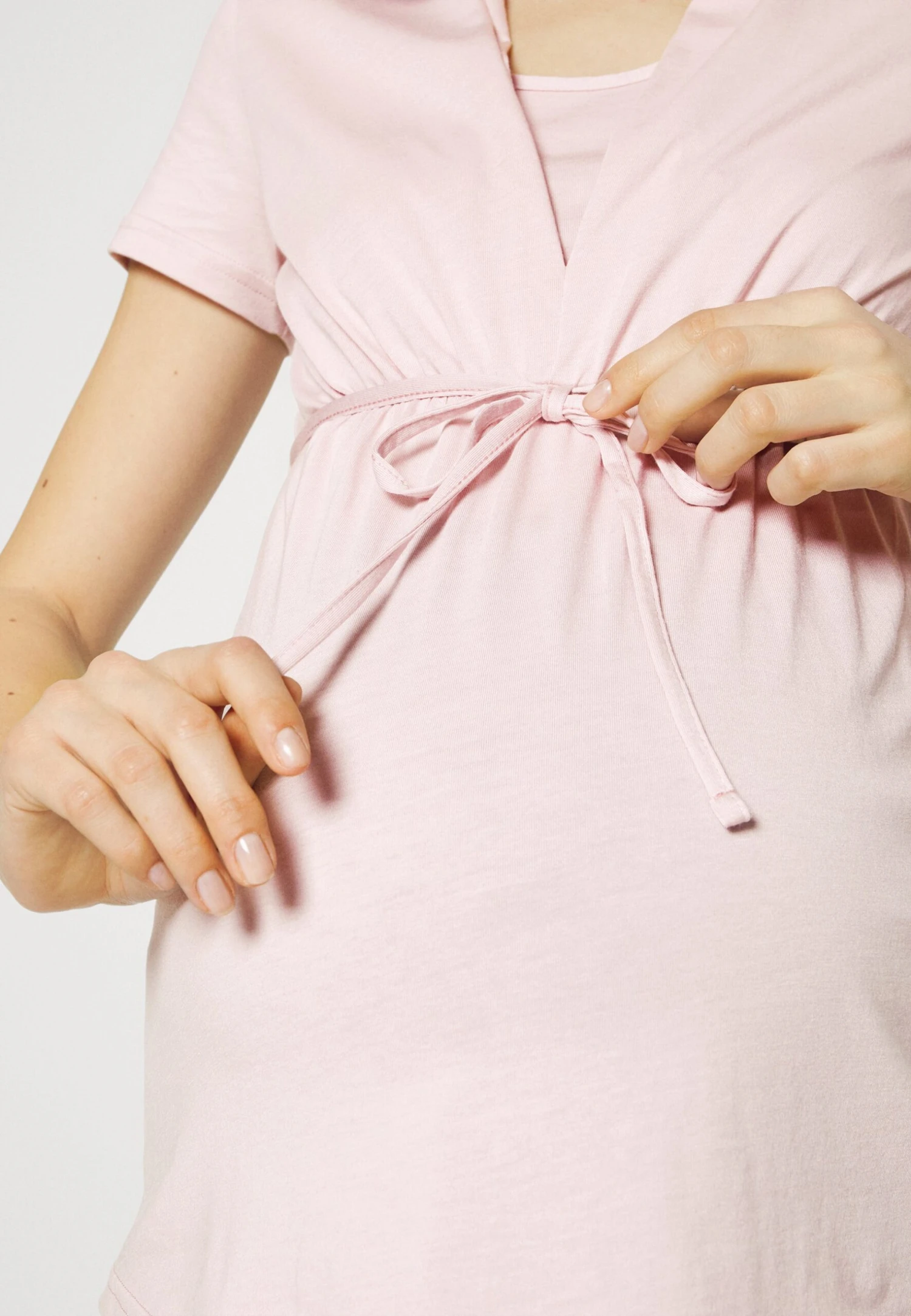 T-shirt Basic - Light Pink - obrazek 7